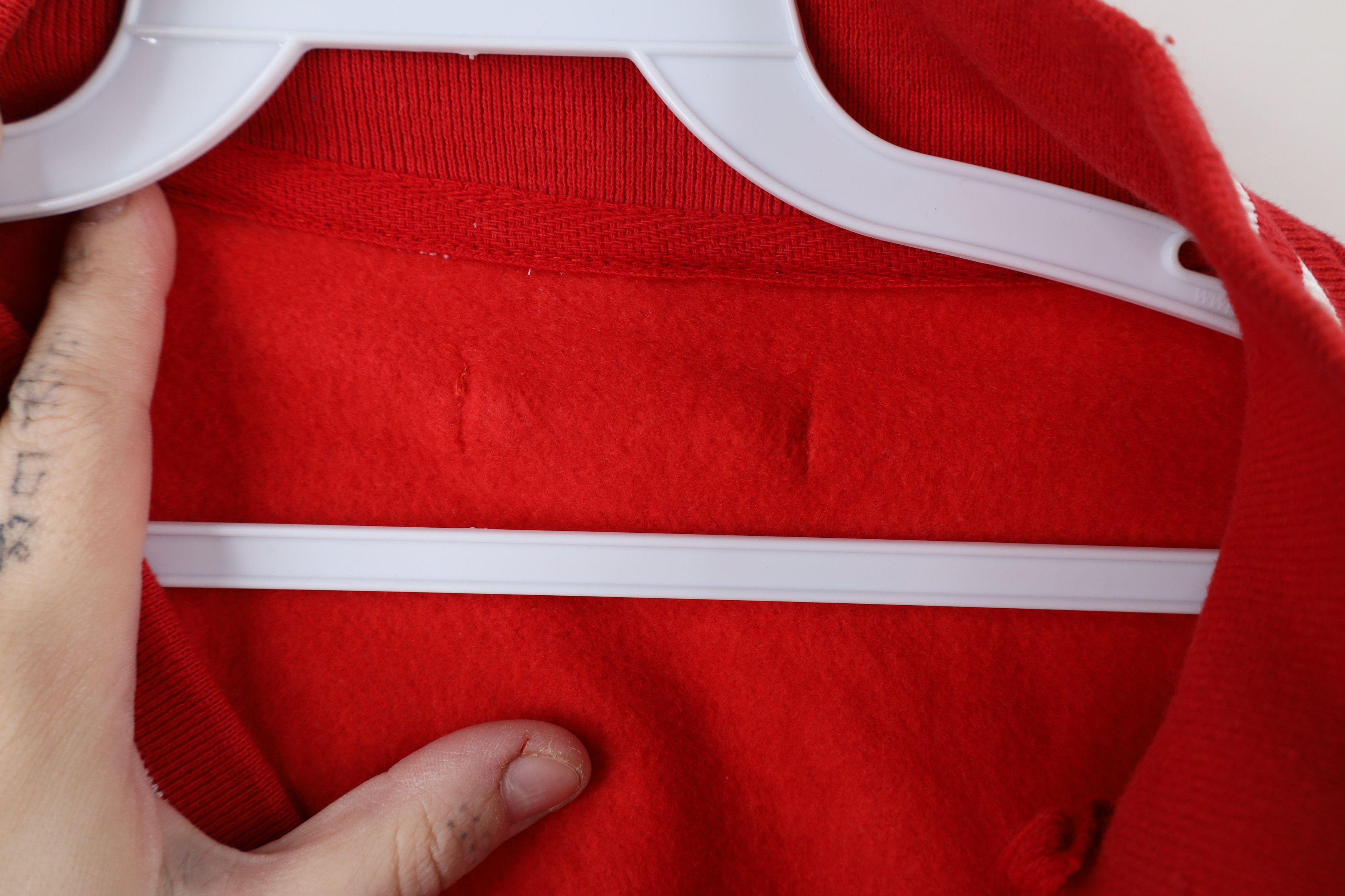 Vintage Vintage 90s Streetwear Button Varsity Jacket Sweatshirt Size US L / EU 52-54 / 3 - 8 Thumbnail