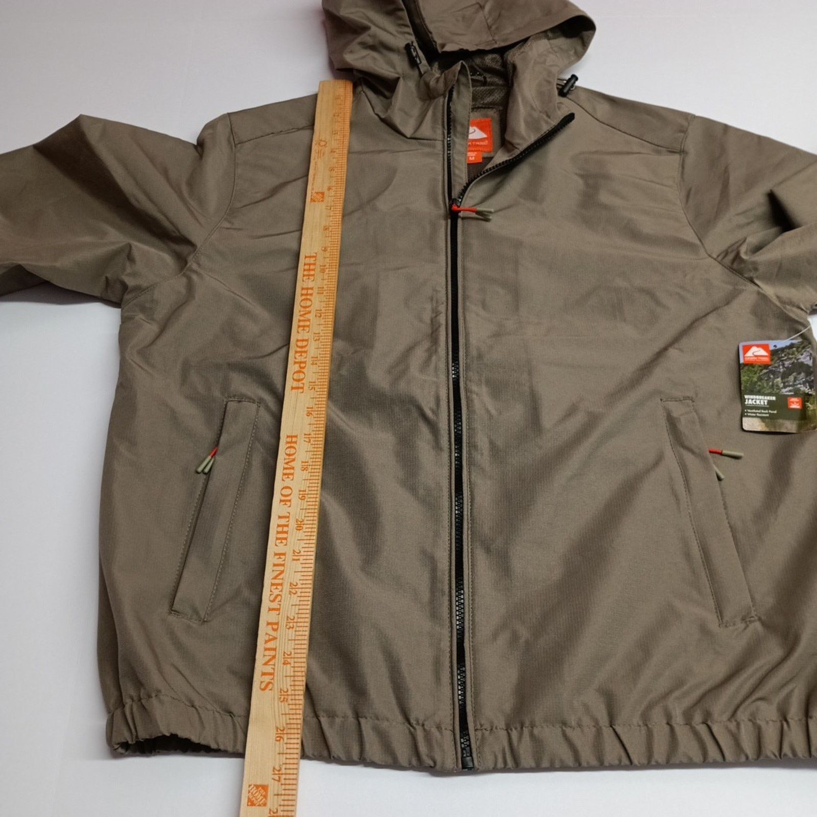 Other Ozark Trail Windbreaker Jacket Men M Taupe Falls Zip Pockets Size US M / EU 48-50 / 2 - 7 Thumbnail