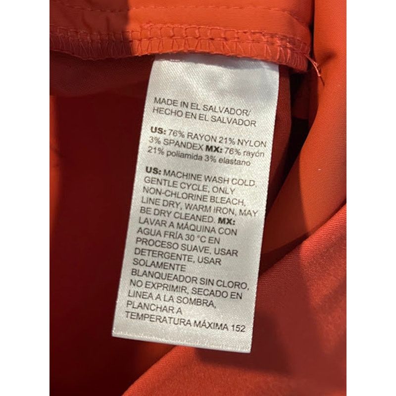 Chicos NWT Chico's Juliet Kick Flare Crop Pants Coral Zinnia Sz 20 Size 42" / US 20 - 6 Thumbnail