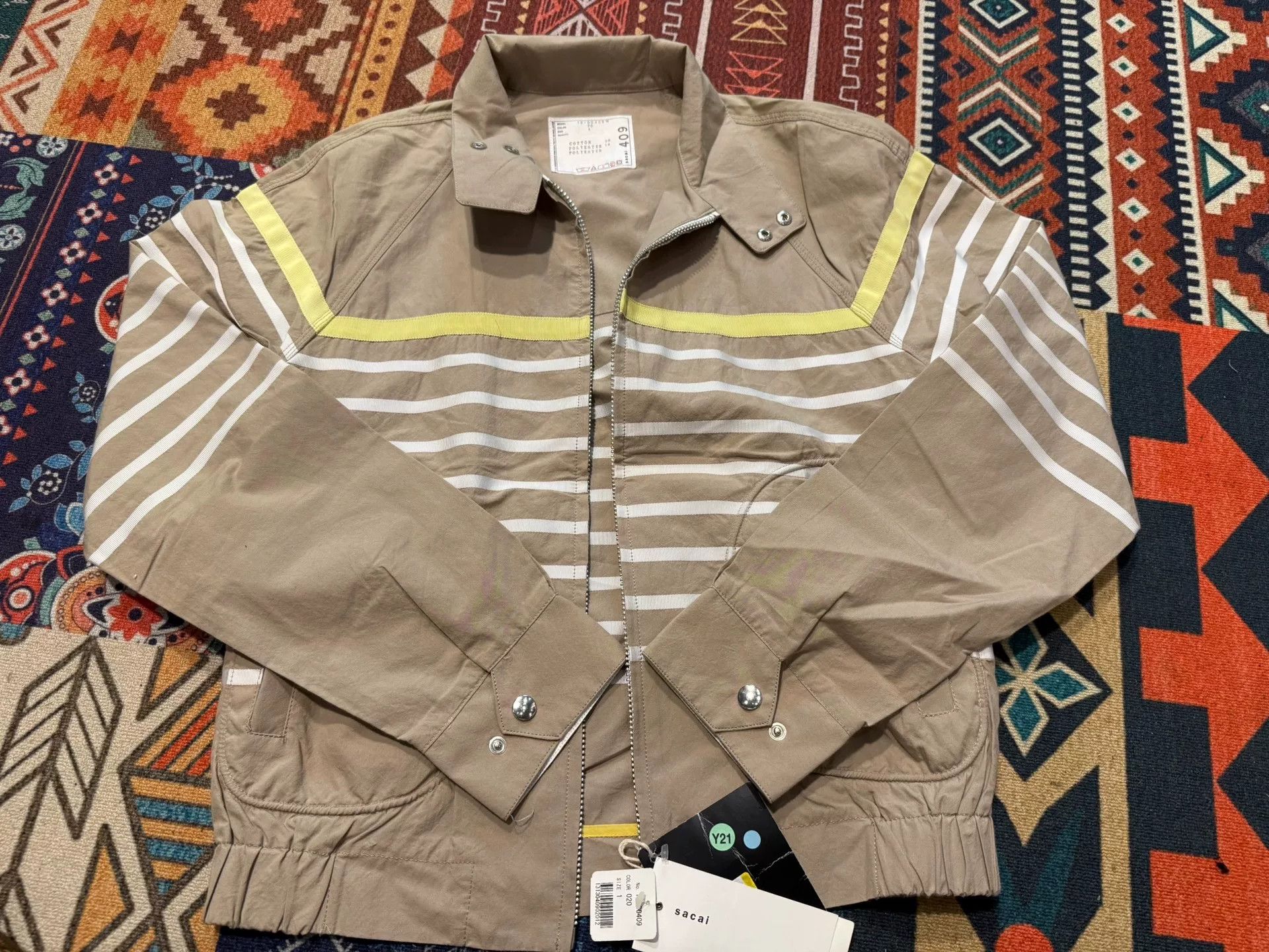 Sacai Sacai Lightweight Jacket for Men Size US XS / EU 42 / 0 - 1 Thumbnail