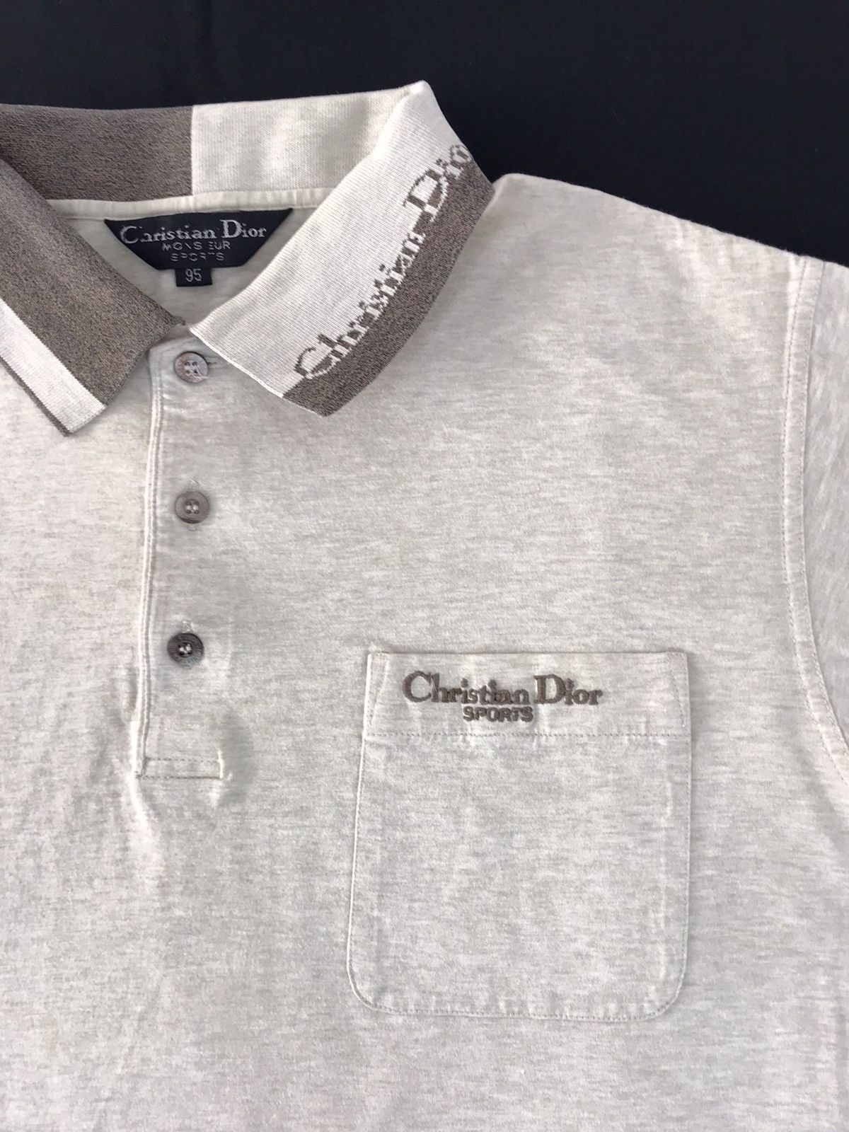 Christian Dior Monsieur Unised Christian Dior Monsiuer Sport Single Pocket Polo Tee Size US M / EU 48-50 / 2 - 4 Thumbnail