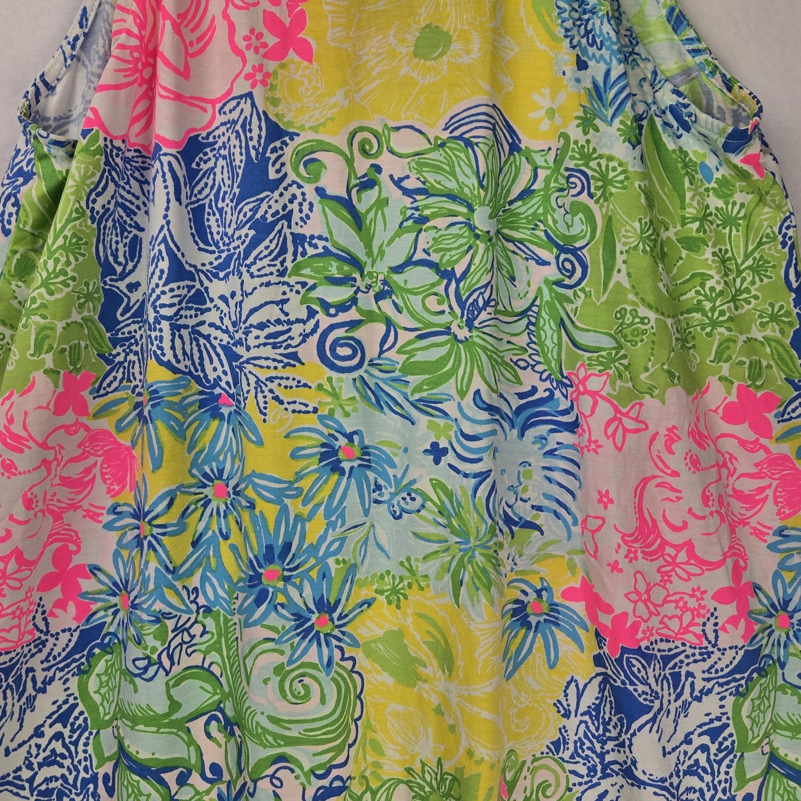 Designer Lilly Pulitzer Margot Swing Halter Dress Size Small Size S / US 4 / IT 40 - 2 Thumbnail