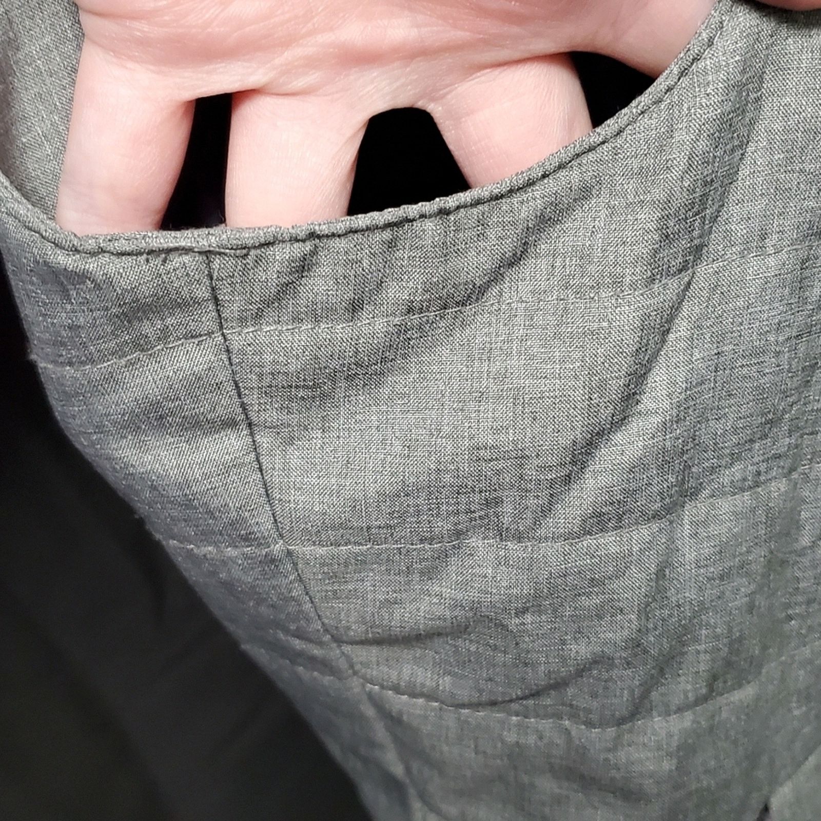Nordstrom Nordstrom Signature Men's Grey Vapor Heather Zip-Up Vest Size US M / EU 48-50 / 2 - 15 Thumbnail
