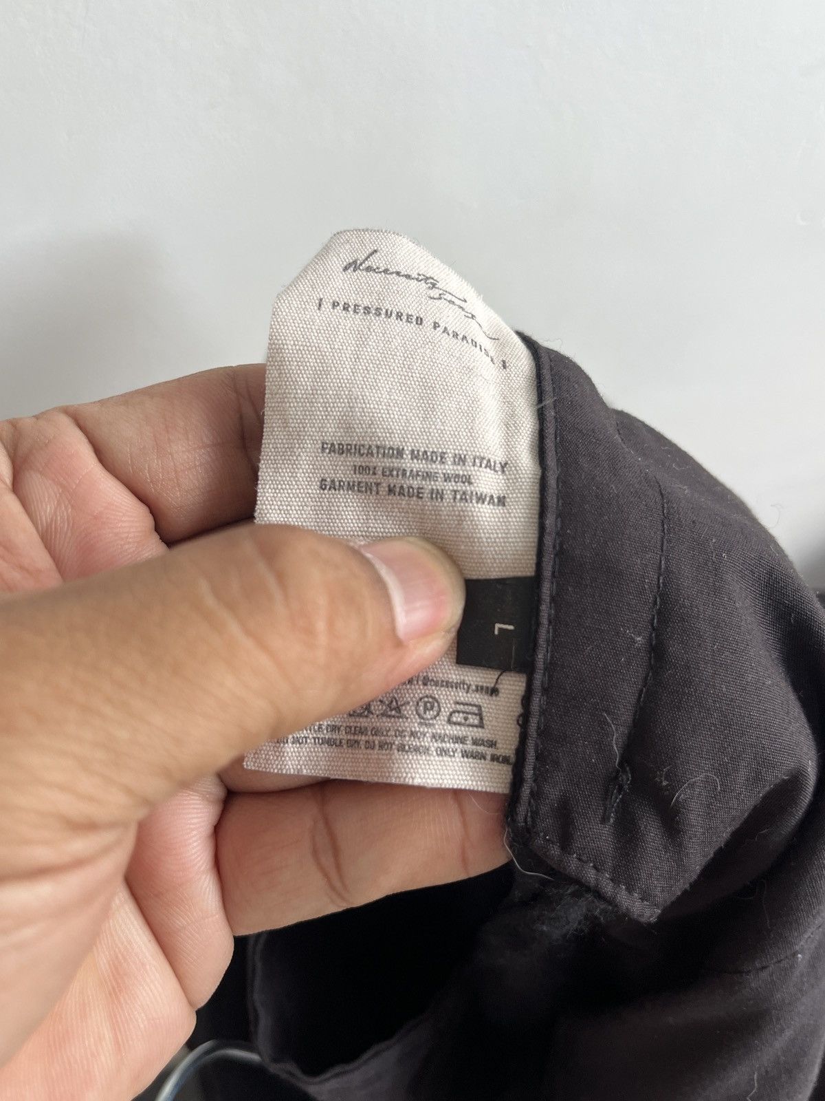 Loro Piana × NE.SENSE SS18 Wool Trousers Size US 29 - 10 Thumbnail