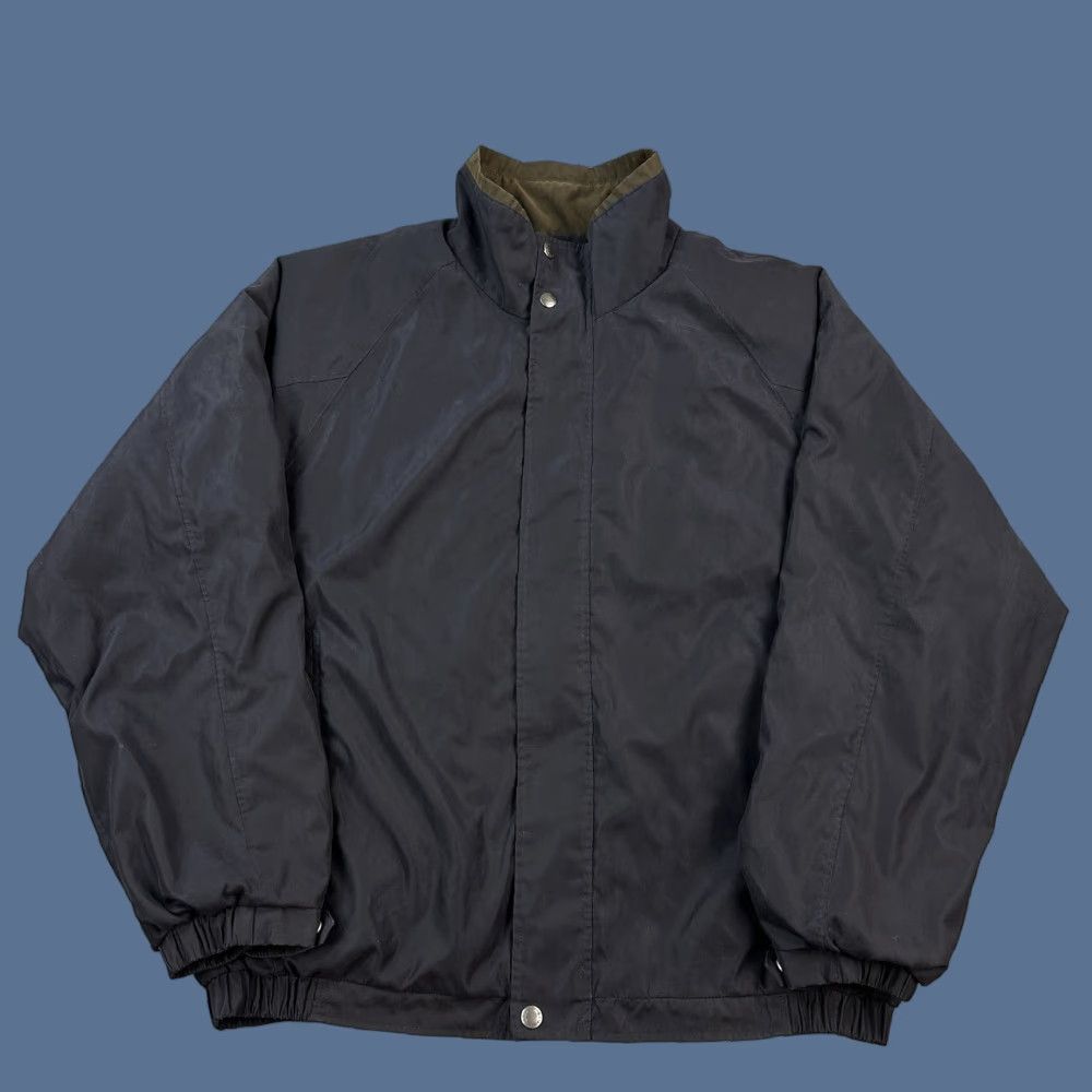 Liz Claiborne VINTAGE Claiborne Jacket Mens XL Navy Quilt Lined Full Zip Snap Outdoor Y2K Size US XL / EU 56 / 4 - 1 Thumbnail