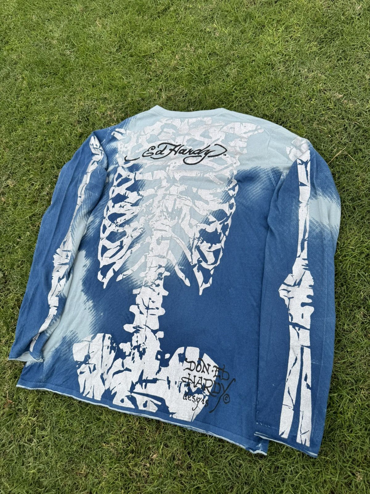 Ed Hardy Ed Hardy by Christian Audigier Cardigan Amazing Condition Size US XL / EU 56 / 4 - 10 Thumbnail