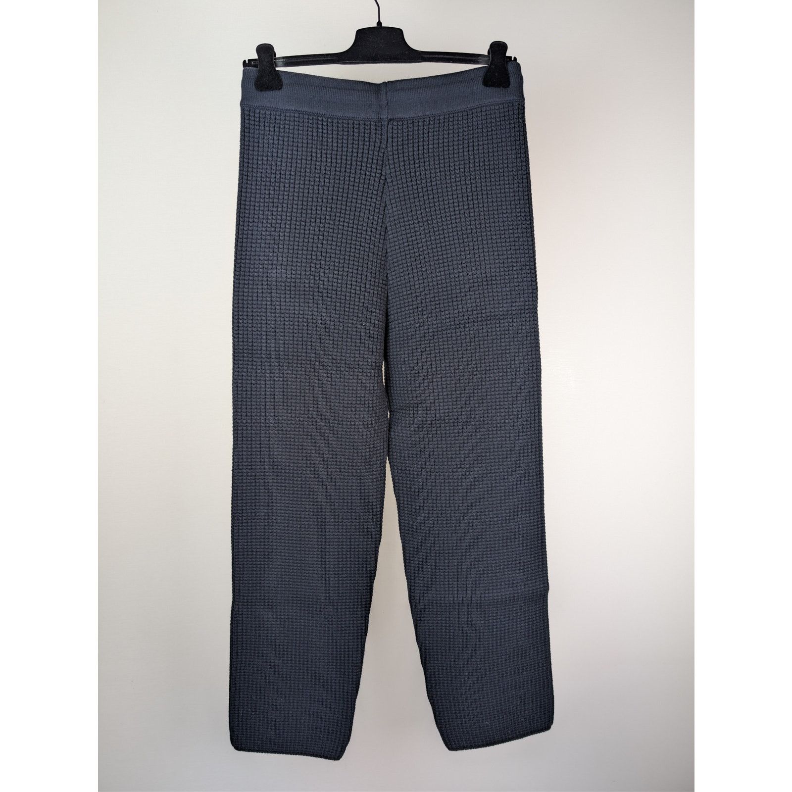 Moncler × Palm Angels o1rshd1 Knitwear Racing Track Pants in Navy Blue / White Size US 36 / EU 52 - 11 Thumbnail