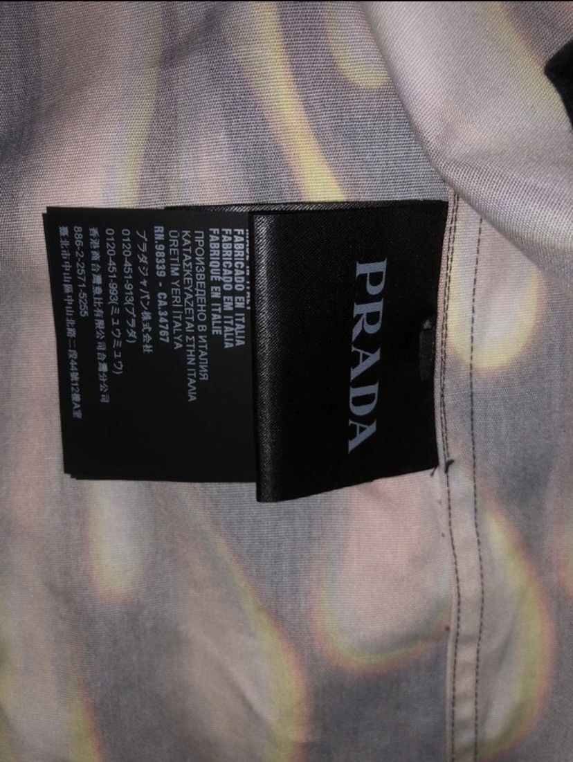 Prada Prada 2020 Double Match Bowling Red Flames Size M Size US M / EU 48-50 / 2 - 5 Thumbnail