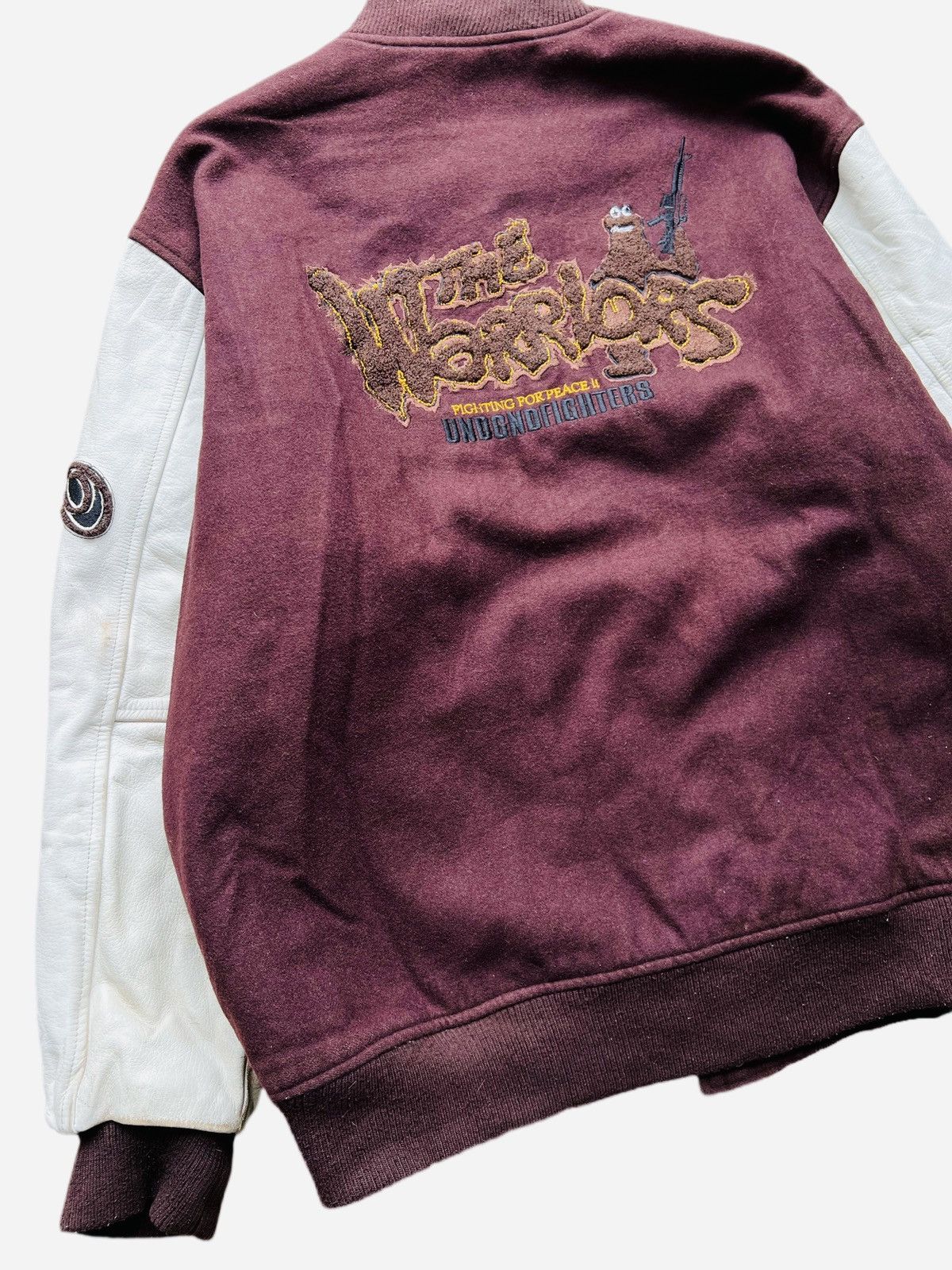 Japanese Brand MSGR Che Guevara The Warriors Varsity Jacket Leather Size US XL / EU 56 / 4 - 17 Thumbnail