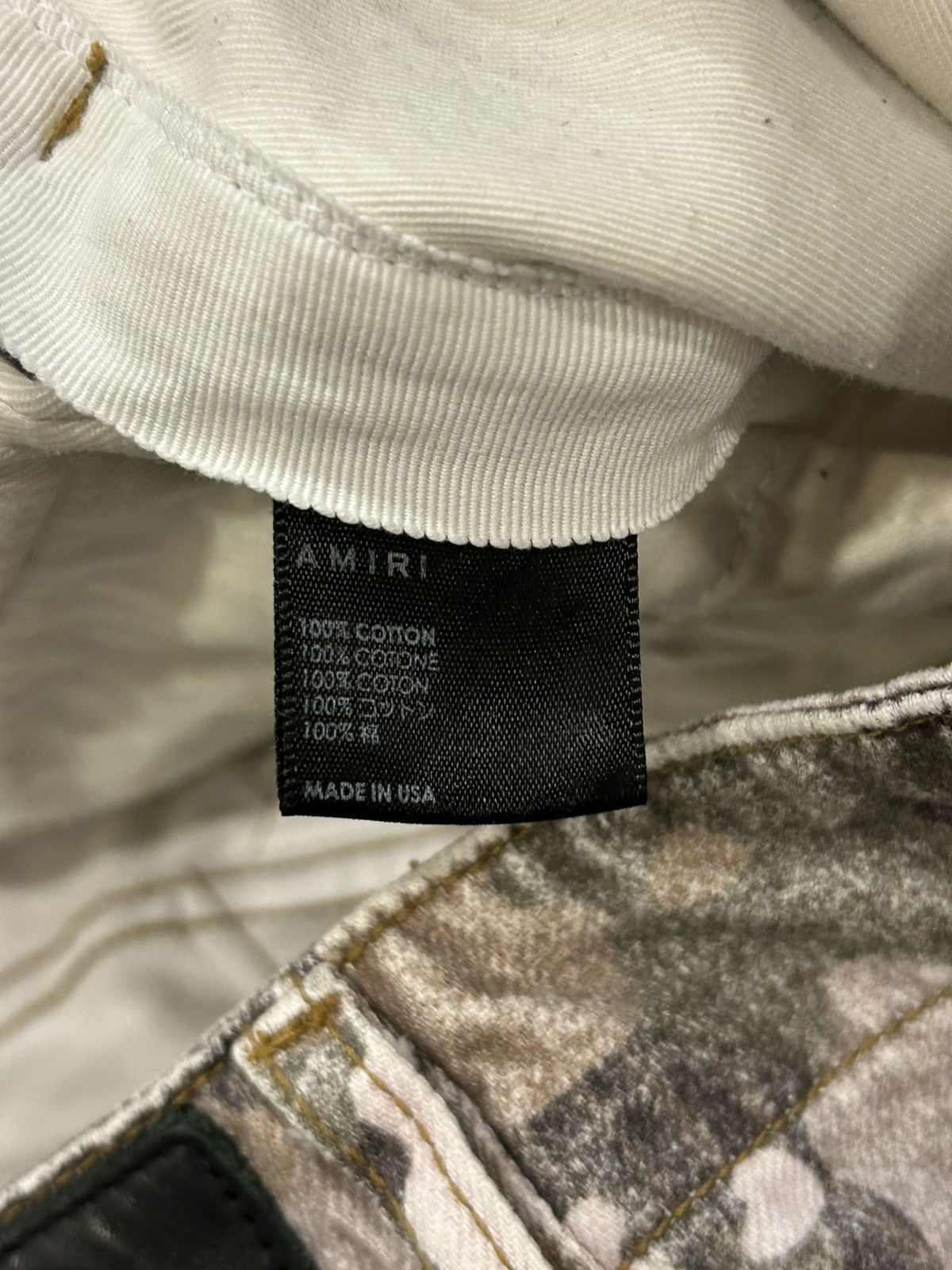Amiri Amiri MX5 Camoflage Cargo Pants Size US 33 - 4 Thumbnail