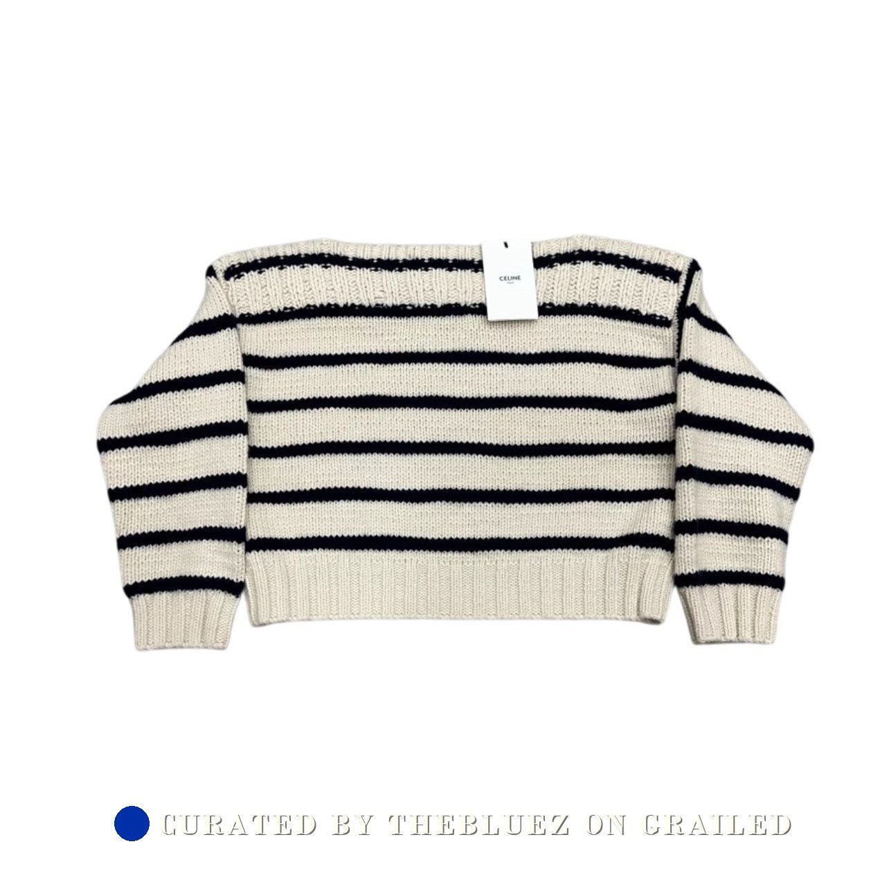 Celine Celine Off-Shoulder Sweater M Size M / US 6-8 / IT 42-44 - 1 Thumbnail