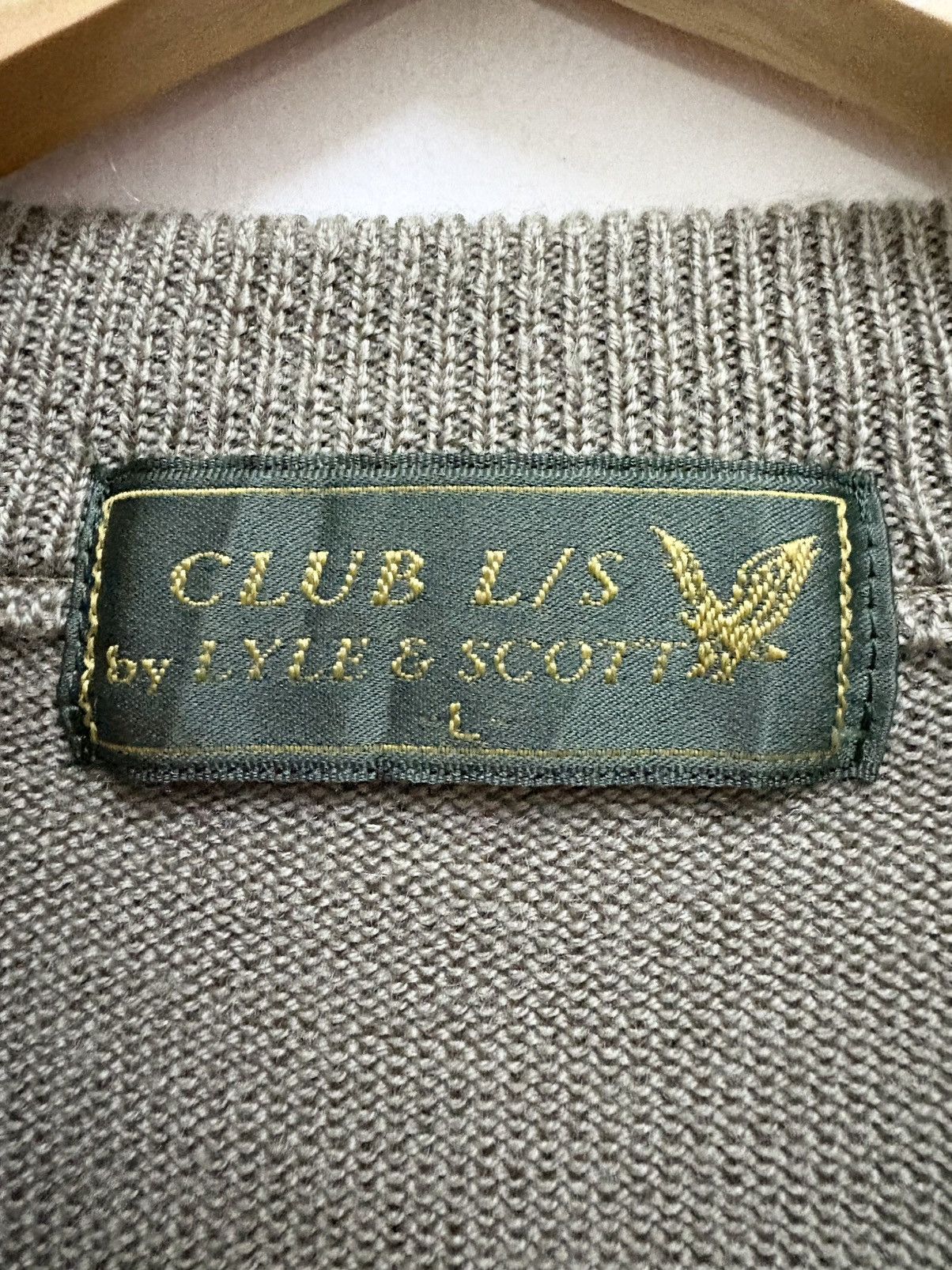 Lyle & Scott Vintage 90's Lyle & Scott Golf Embroidered Knitwear Size US L / EU 52-54 / 3 - 8 Thumbnail