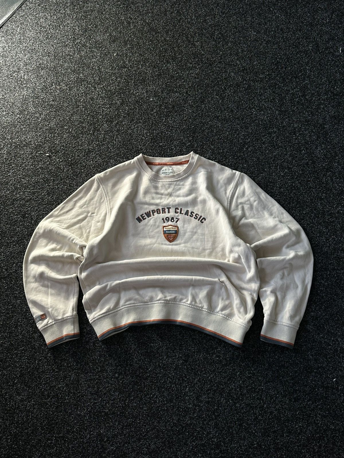 Reebok 🚨VINTAGE 1987 REEBOK BOSTON NEW PORT SWEATSHIRT SPORTs USA Size US M / EU 48-50 / 2 - 1 Thumbnail