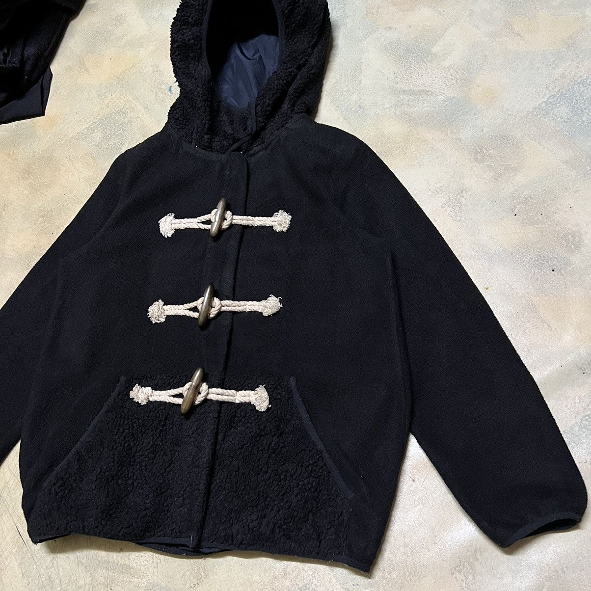 mercibeaucoup Mercibeaucoup by Issey Miyake Peacoat Hoodie Size US S / EU 44-46 / 1 - 2 Thumbnail