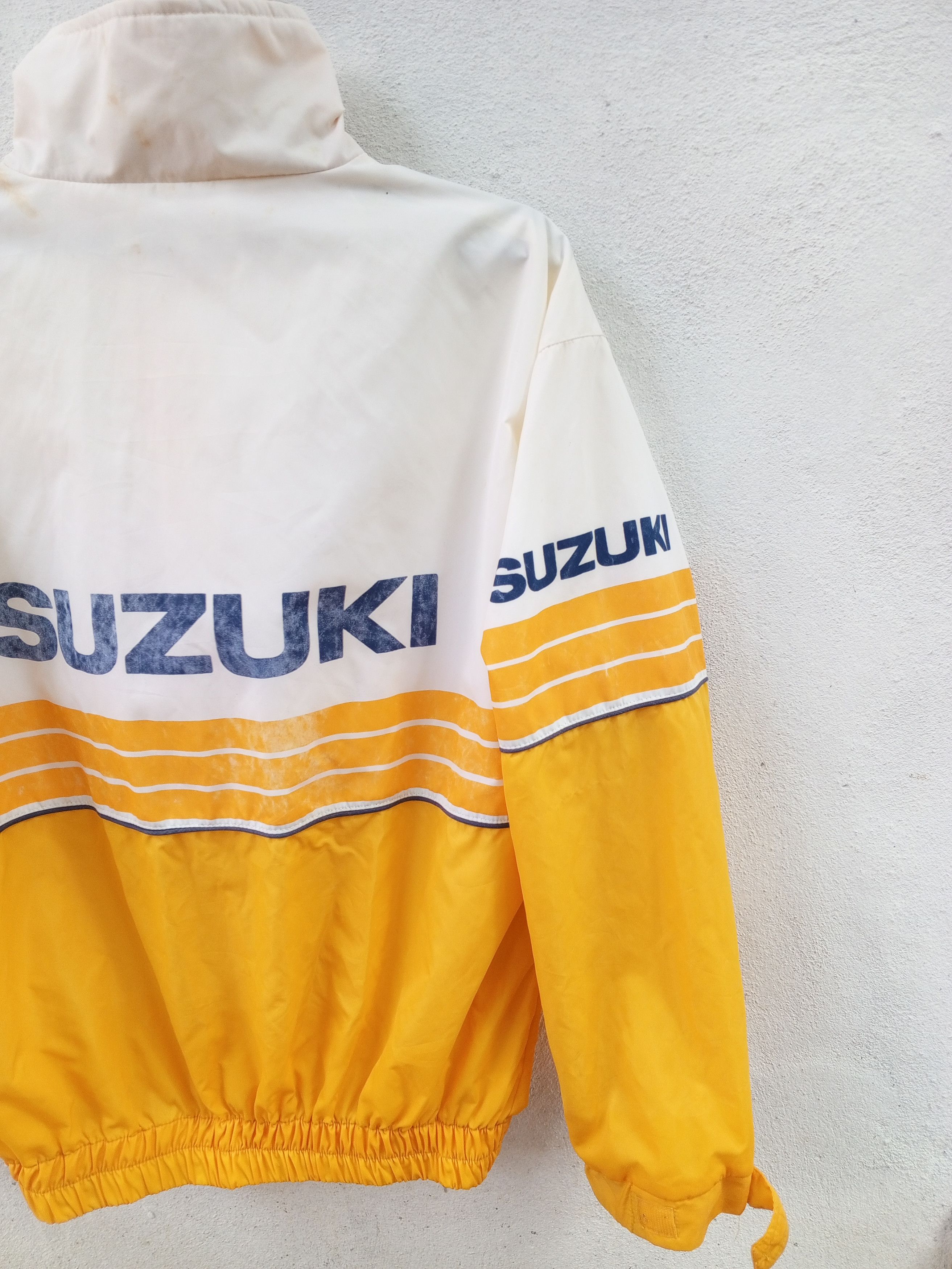 Vintage 🟡 Jacket Suzuki VTG 🟡 Size US L / EU 52-54 / 3 - 3 Thumbnail