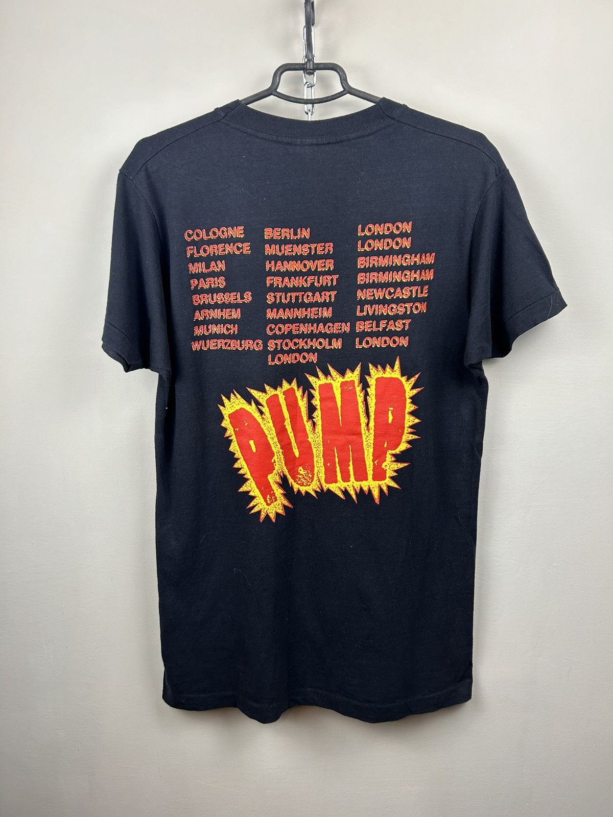 Band Tees Vintage 80s Aerosmith Aero Force One 1989 Pump T shirt Rare Size US XL / EU 56 / 4 - 12 Thumbnail