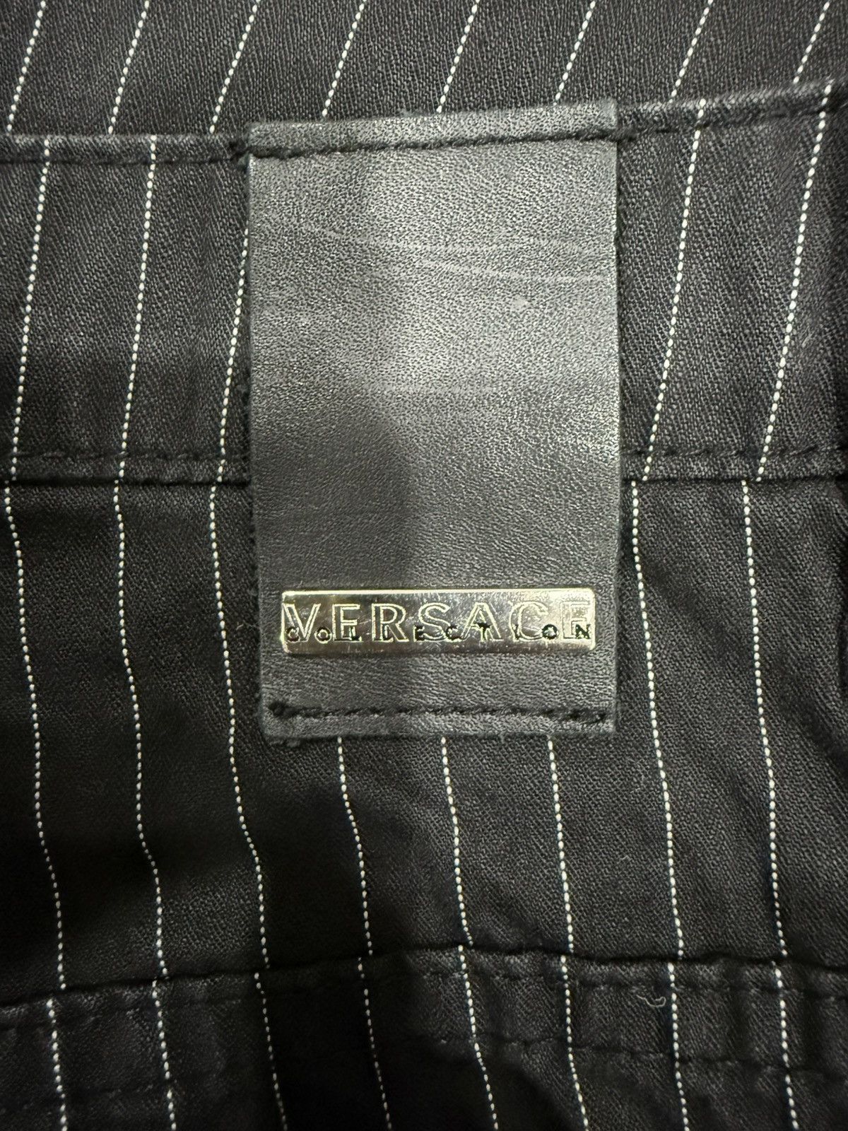 Versace VERSACE CASUAL PANTS STRIPE FLY BUTTON Size US 38 / EU 54 - 6 Thumbnail