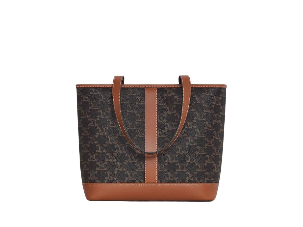 Celine o1bcso1str0725 Size : OS / 115082 Triomphe Canvas Bag in Tan Size ONE SIZE - 2 Thumbnail