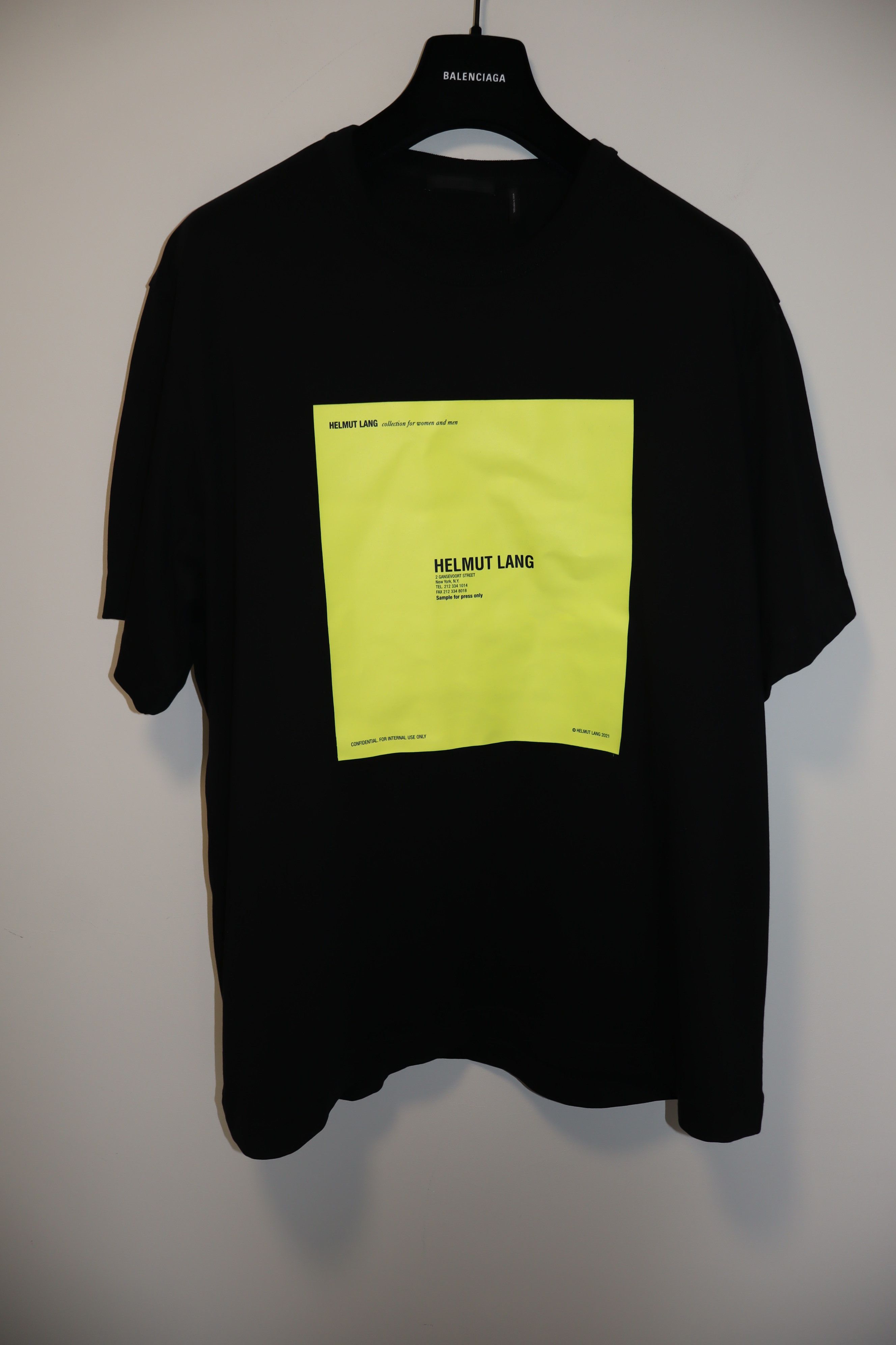 Helmut Lang Confidential t-shirt Size US XXL / EU 58 / 5 - 1 Thumbnail