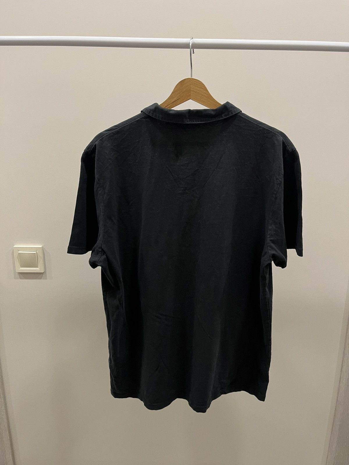 Allsaints Vintage Allsaints Reform Polo T-Shirt Cotton Black size XL Size US XL / EU 56 / 4 - 3 Thumbnail
