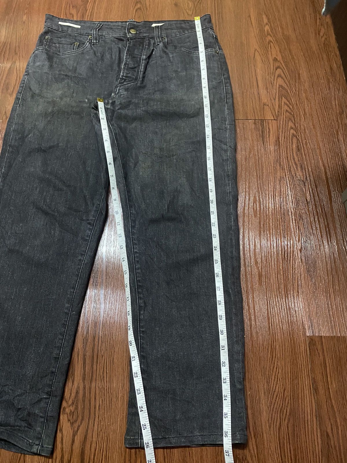 Japanese Brand Vintage Japanese Brand Faded Wash Loose Jeans Size US 33 - 7 Thumbnail