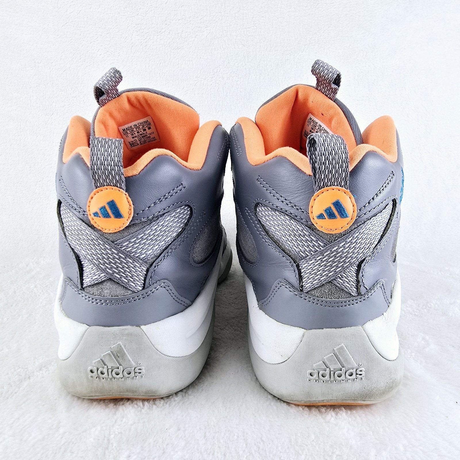 Adidas Adidas Top Ten Kobe Crazy 8 Grey/Orange/Blue/White Size 11 Size US 11 / EU 44 - 4 Thumbnail