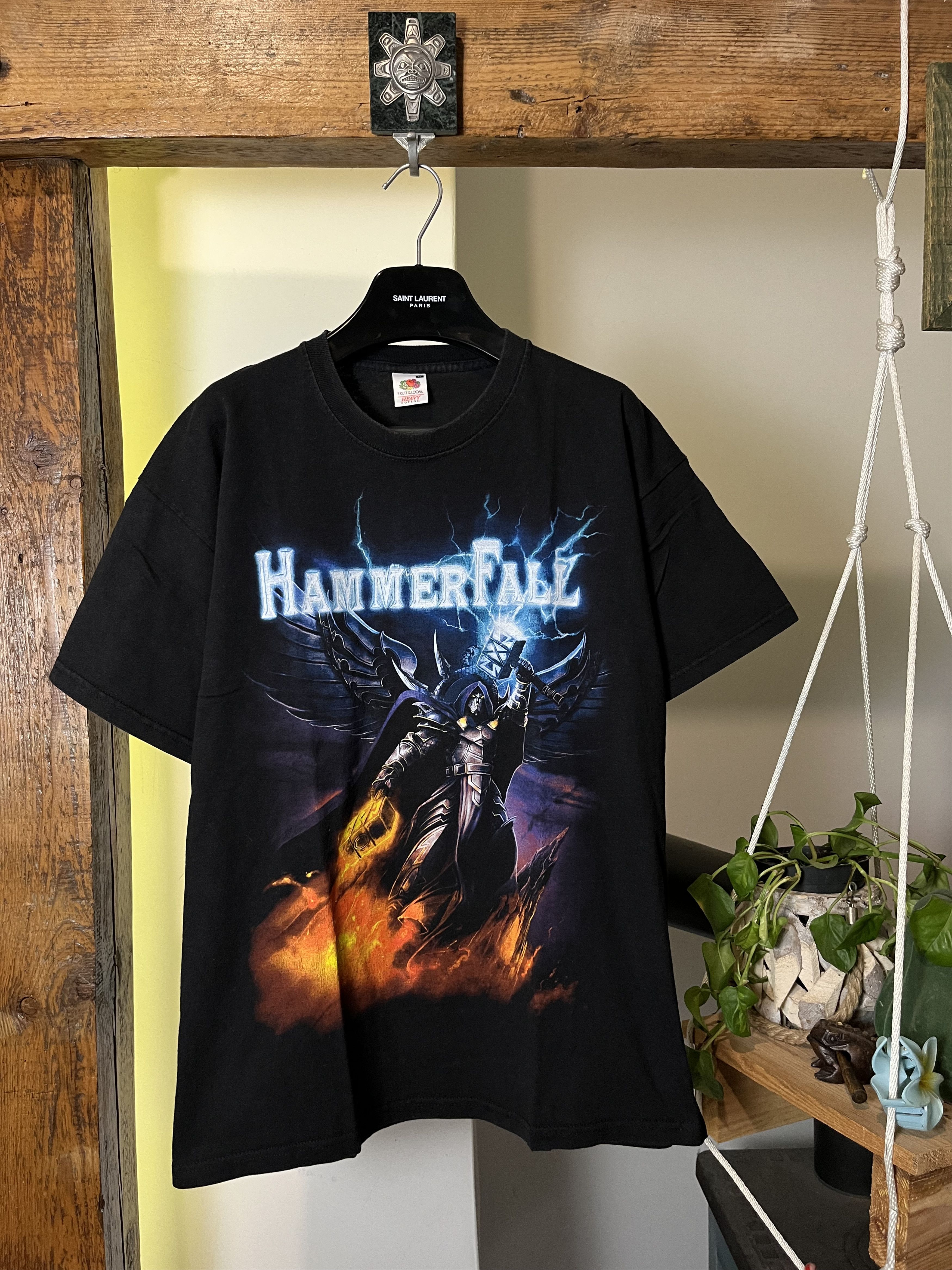 Band Tees × Vintage Vintage Hammerfall Rebels with a Cause Album Cover Size US XL / EU 56 / 4 - 1 Thumbnail