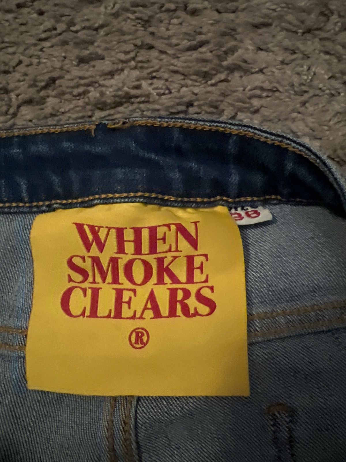 Whensmokeclears Crystal denim Size US 38 / EU 54 - 3 Thumbnail