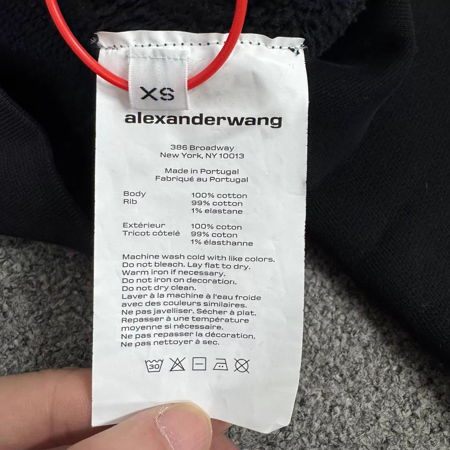 Alexander Wang Alexander Wang Black Short Zip Crop Jacket XS Size XS / US 0-2 / IT 36-38 - 6 Thumbnail