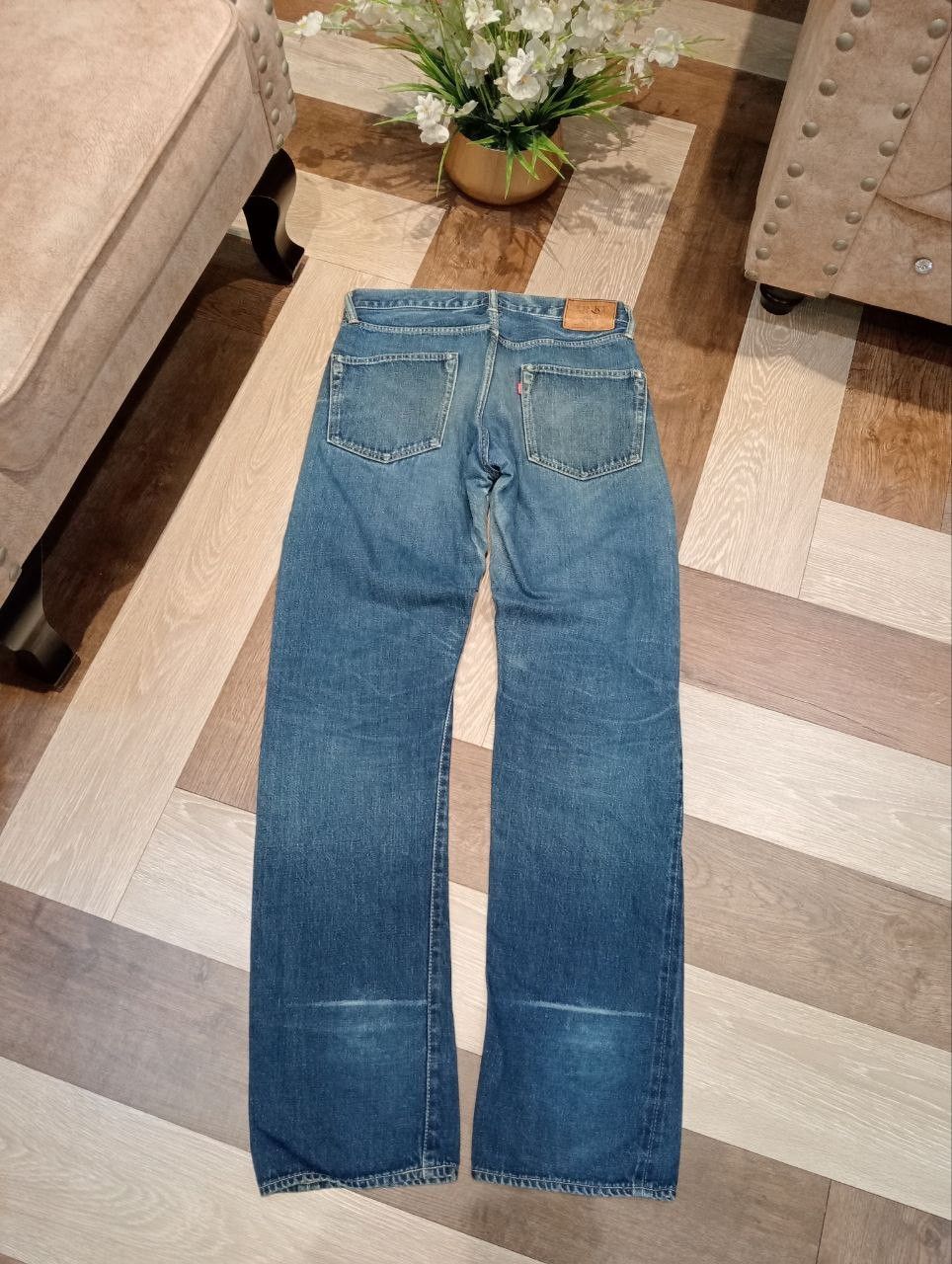 Hysteric Glamour VINTAGE HYSTERIC GLAMOUR KINKY BLUE DENIM SELVEDGE PANTS Size US 32 / EU 48 - 11 Thumbnail
