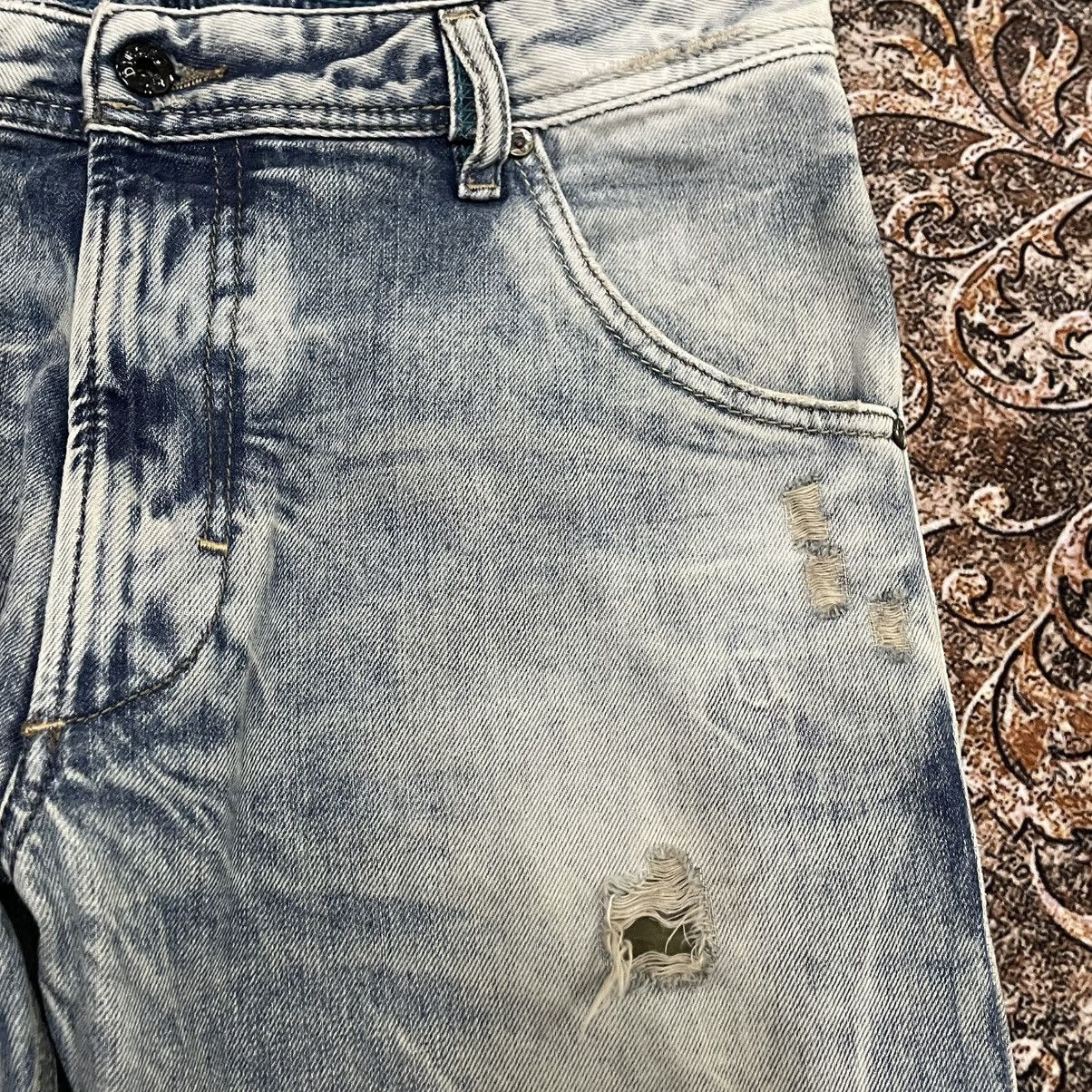 Diesel 🔥Vintage Diesel Industry Krooley Ripped Distress Denim Jeans Size US 34 / EU 50 - 9 Thumbnail