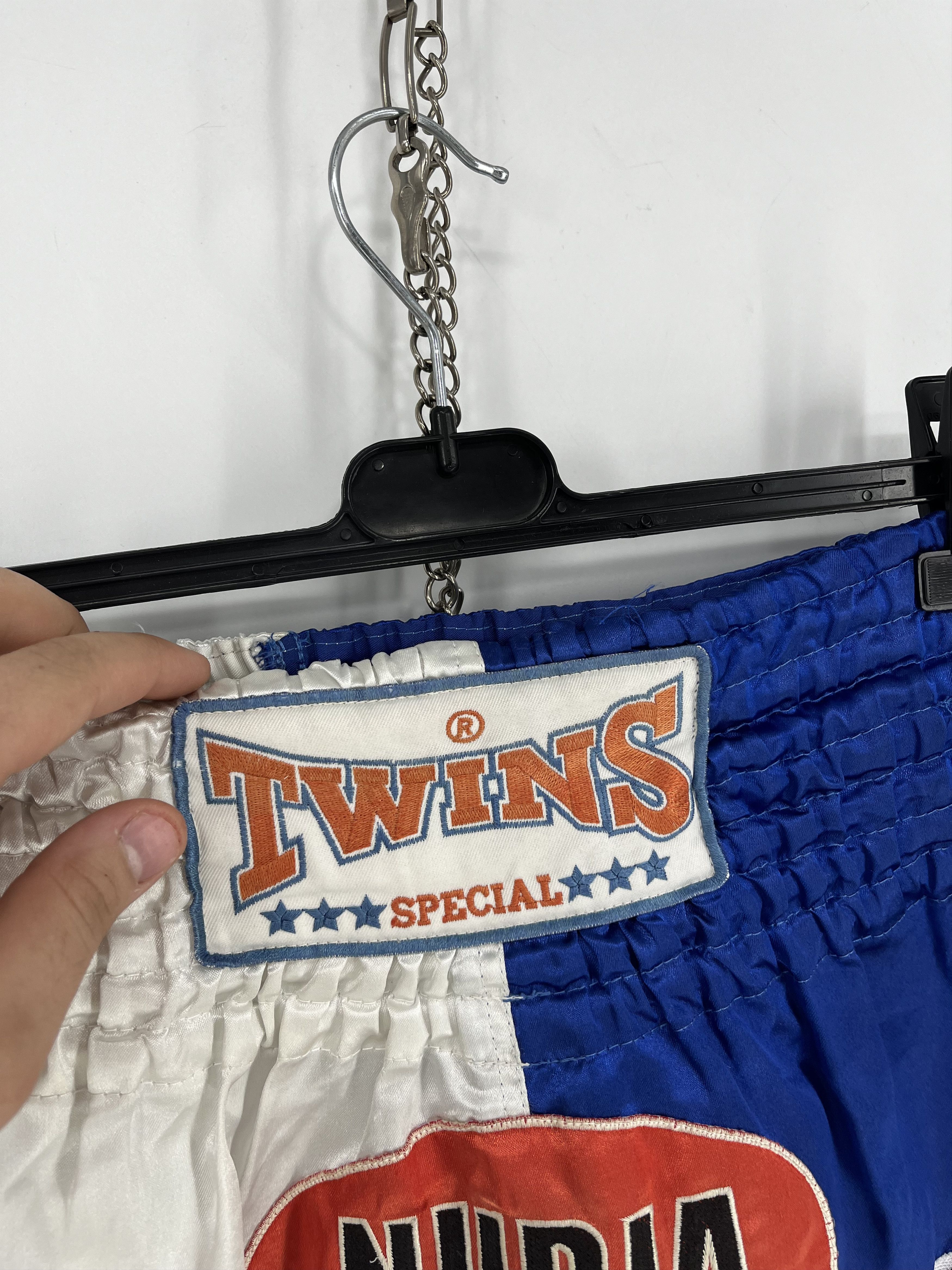 Twins Muay Thai Boxing Vintage Shorts Big Logo Y2K MMA Size US 36 / EU 52 - 6 Thumbnail