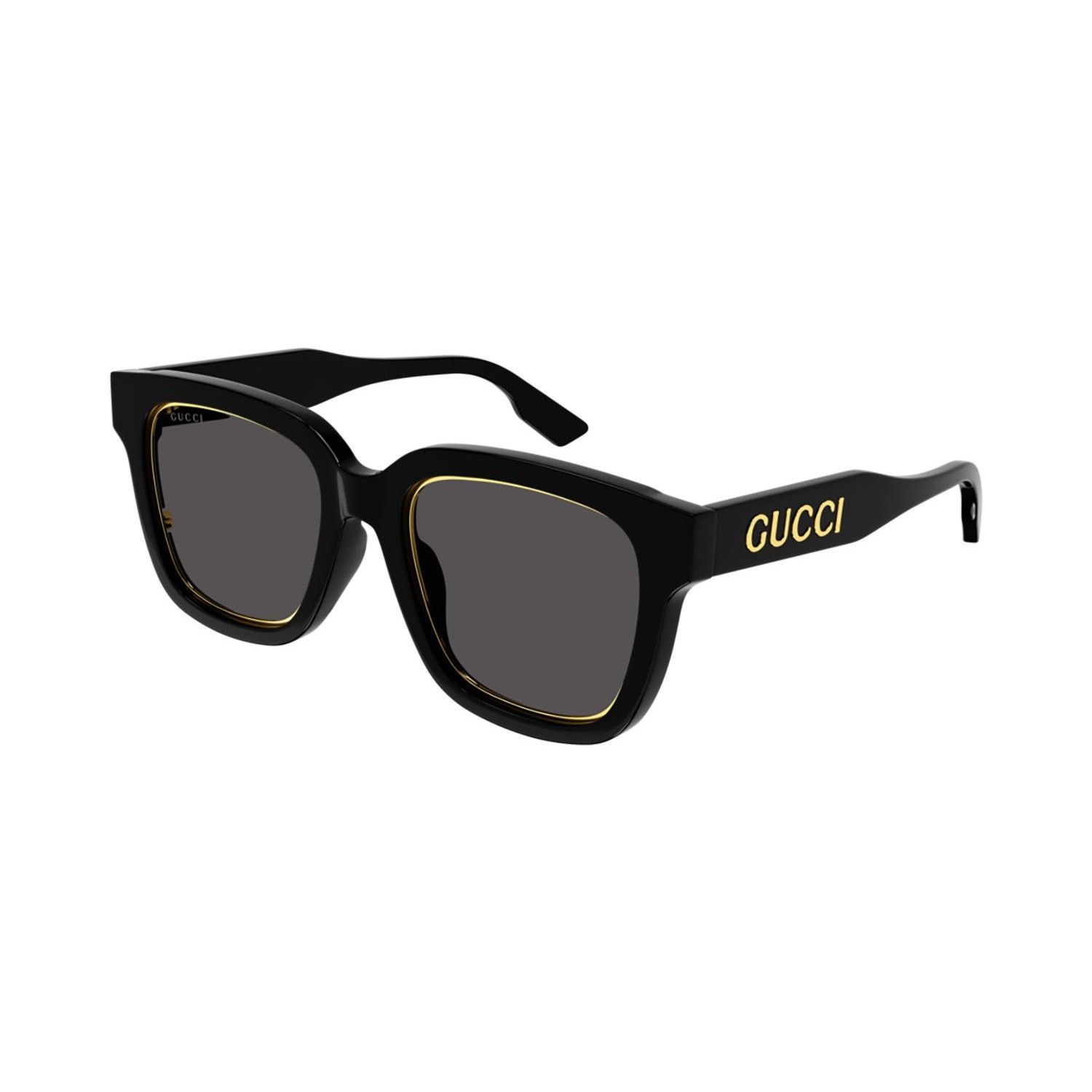 Gucci NEW Gucci Sunglasses GG1136SA 001 BlackGrey Unisex Authentic Size ONE SIZE - 1 Thumbnail