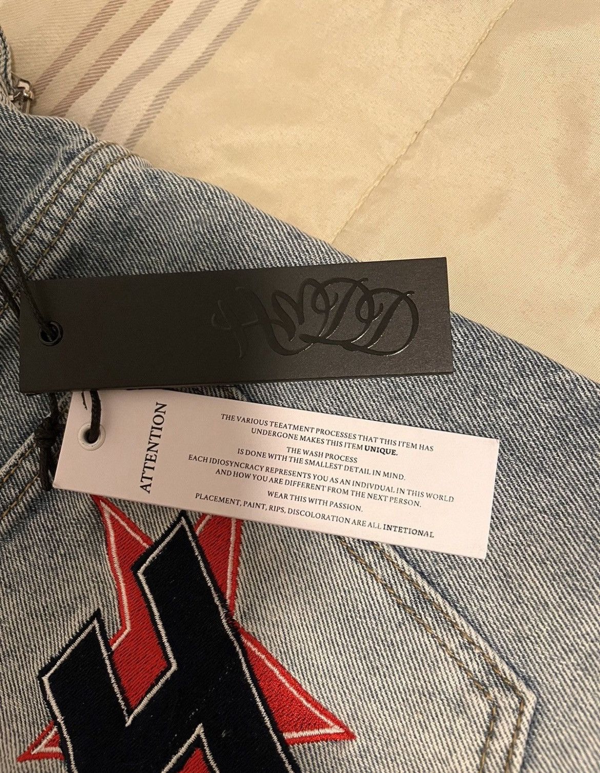 HMDD HMDD H-STAR CRYSTAL JORTS Size Large Size US 36 / EU 52 - 9 Thumbnail