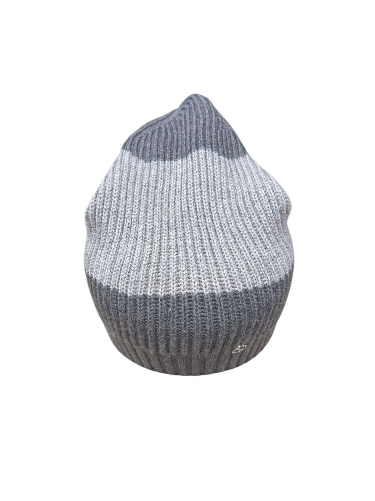 Gucci Gucci Ribbed Wool Interlocking GG Beanie Hat Size ONE SIZE - 5 Thumbnail
