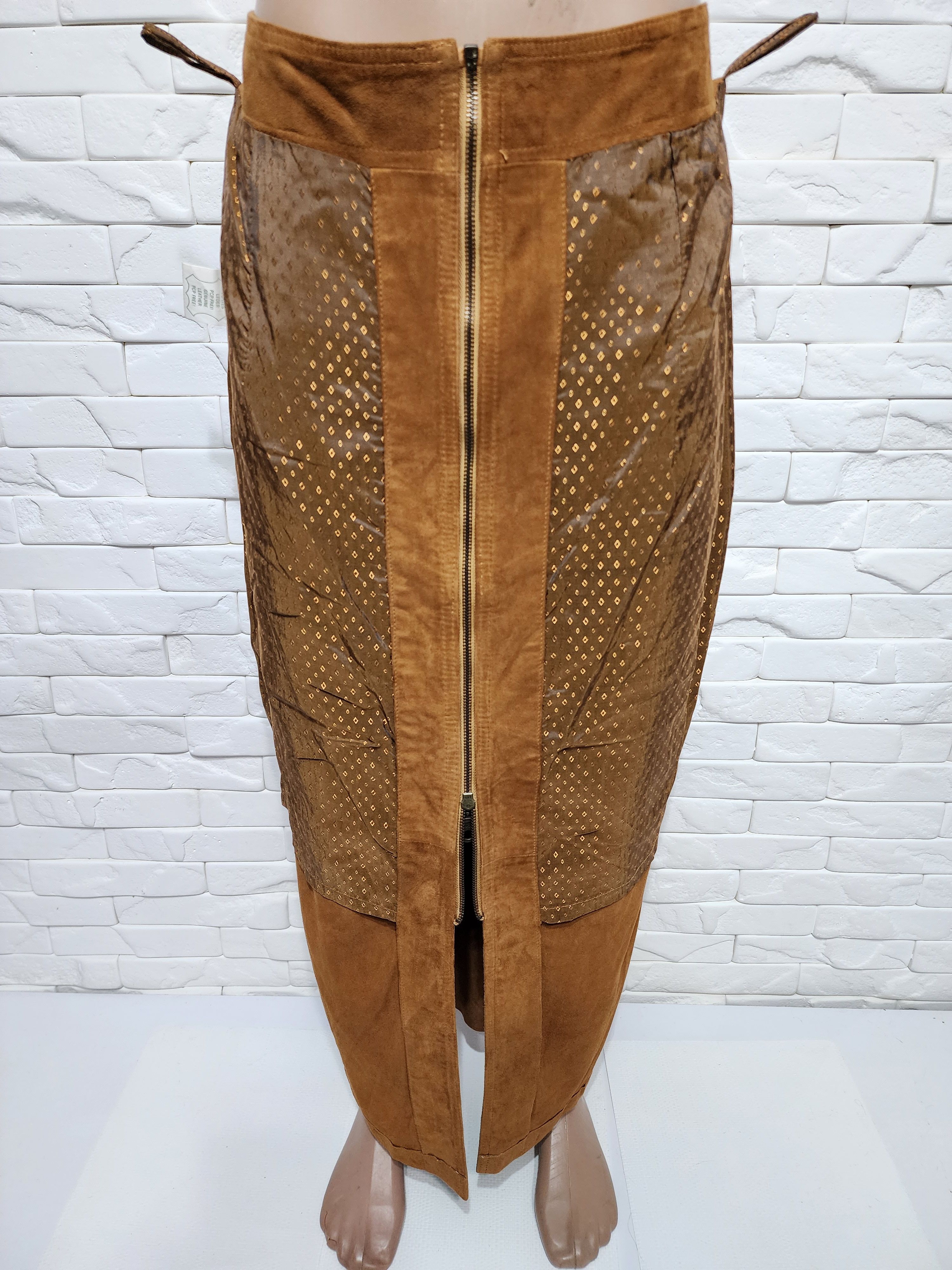 Genuine Leather Leather skirt. Size 31" - 10 Thumbnail