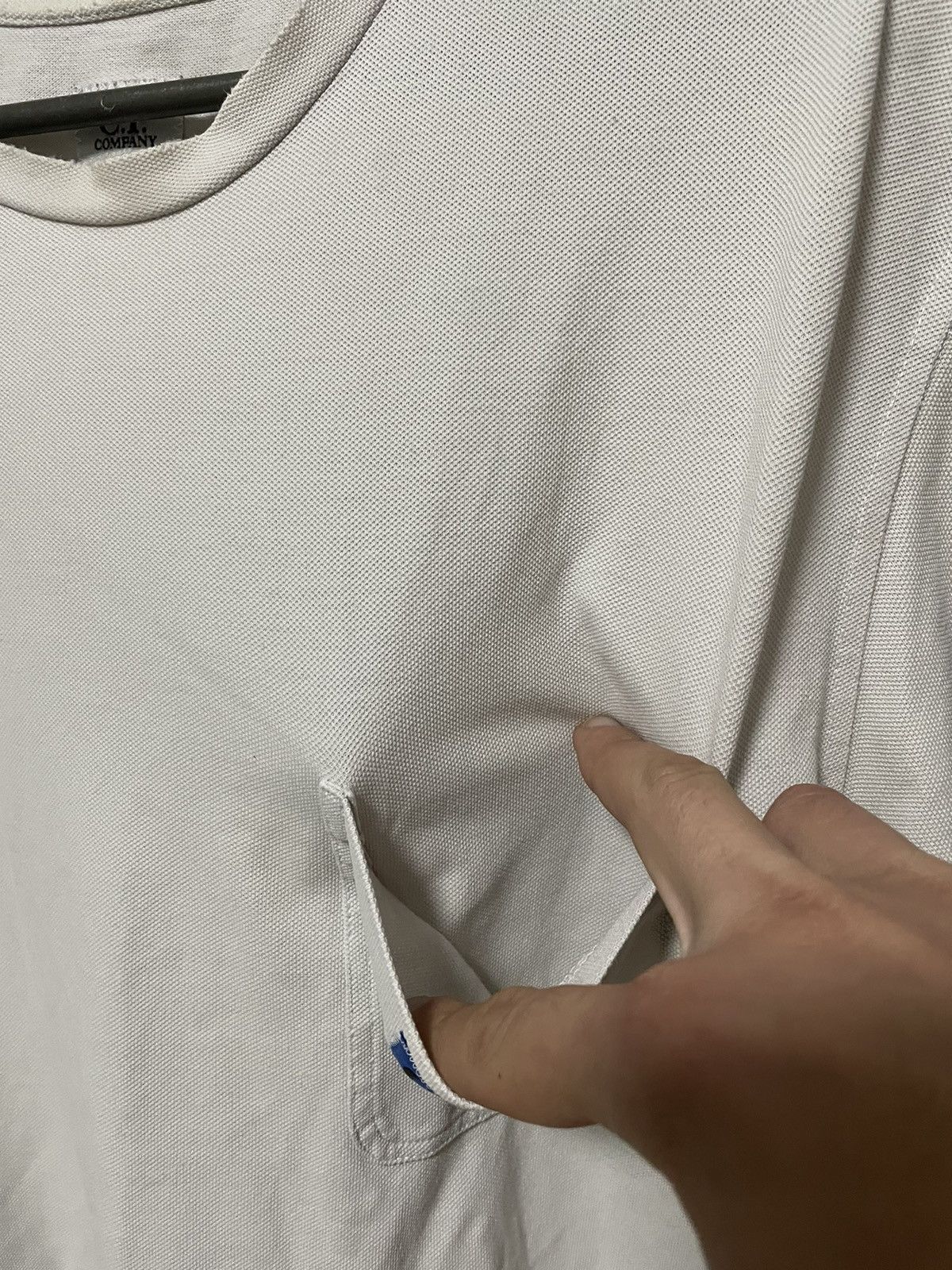 C.P. Company × Massimo Osti × Vintage CP Company SS10 Vintage Tee Pocket Logo T shirt Size US XL / EU 56 / 4 - 6 Thumbnail
