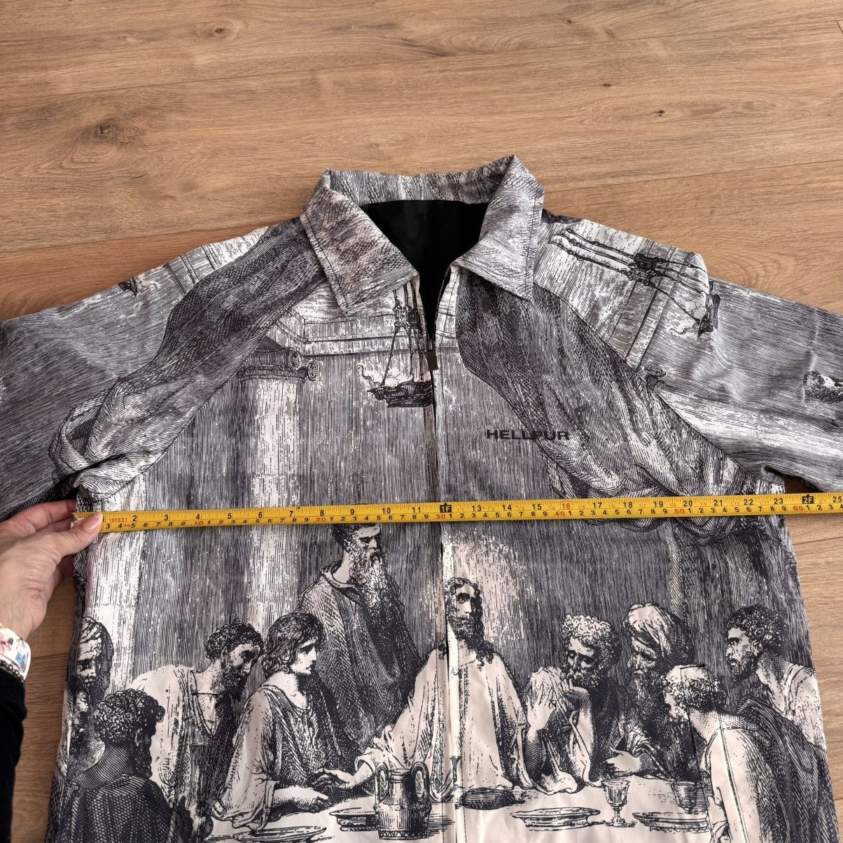 Other Hellpur The Last Supper Leonardo Da Vinci Zip Light Jacket Size US L / EU 52-54 / 3 - 4 Thumbnail