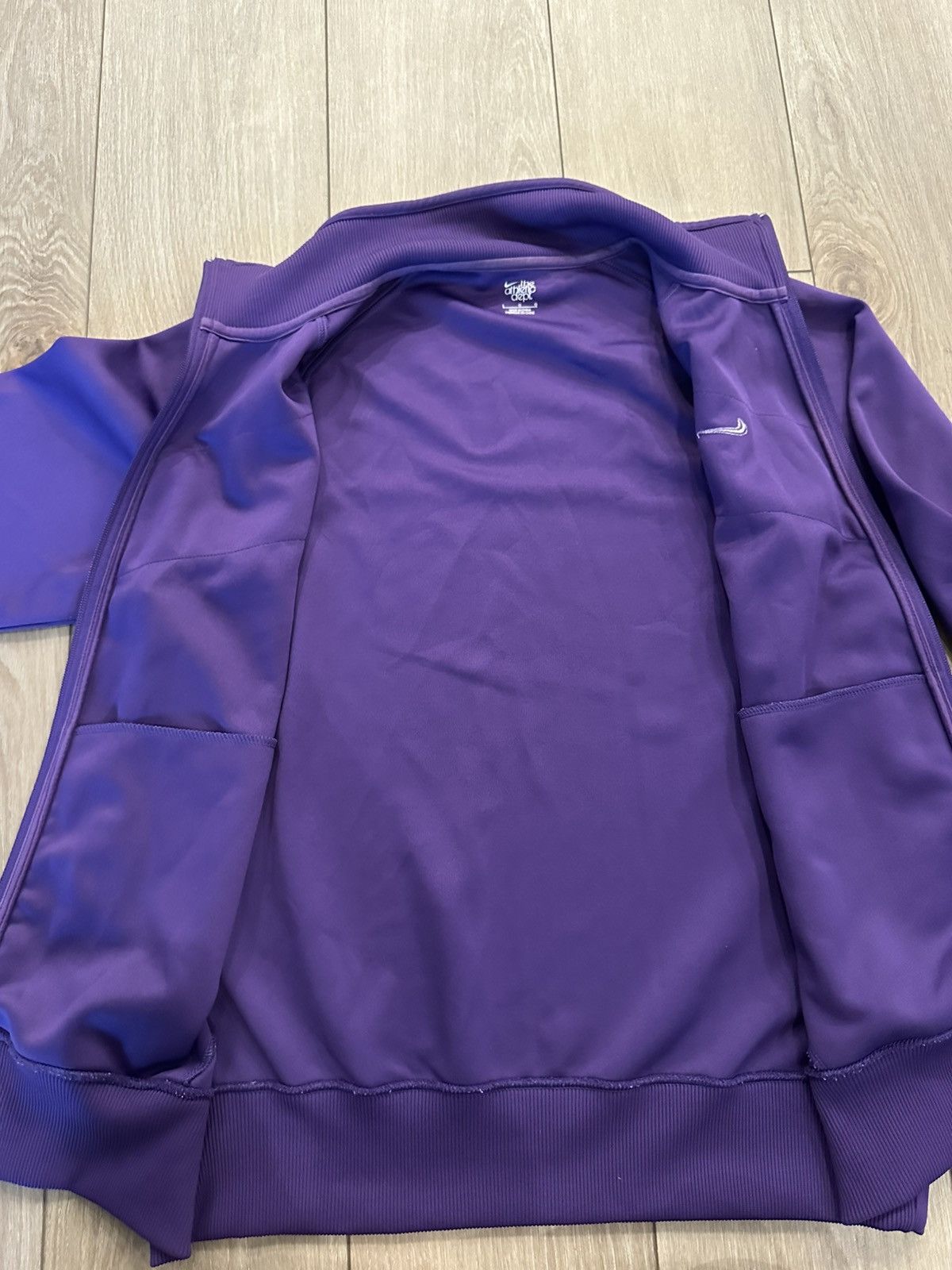 Nike Nike Athletic Dept. Track Jacket (Purple/White) Size US L / EU 52-54 / 3 - 5 Thumbnail