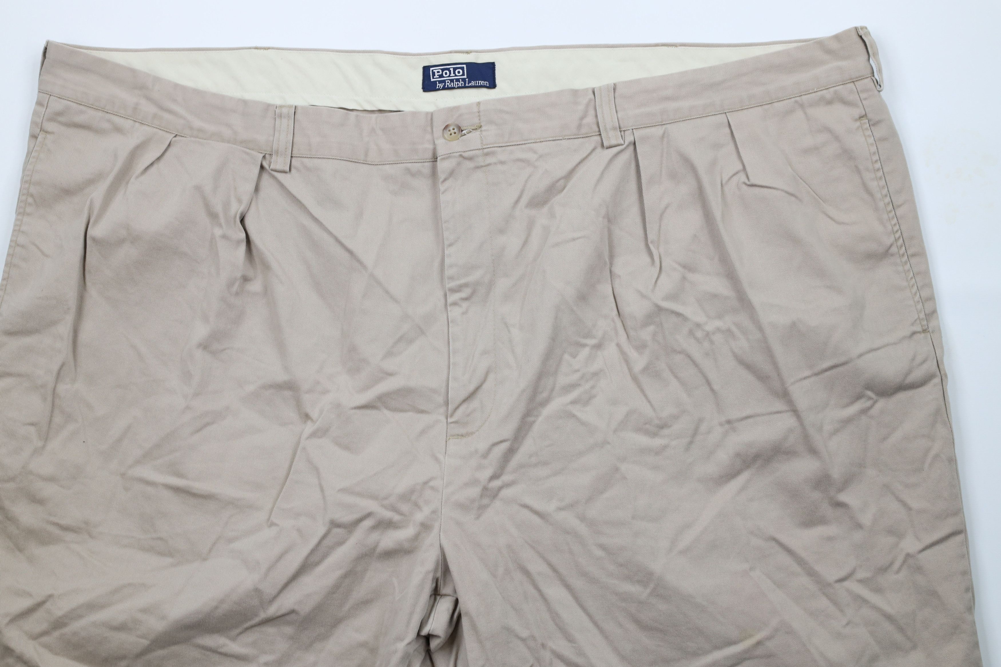 Ralph Lauren × Vintage Vintage 90s Ralph Lauren Above Knee Chino Shorts Cotton Size US 44 / EU 60 - 3 Thumbnail