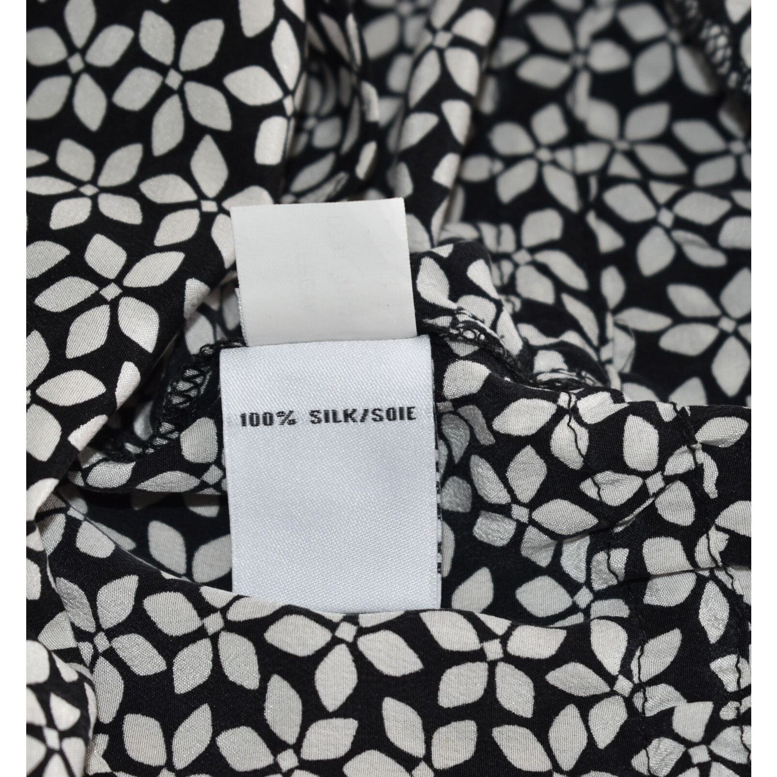 Diane von Furstenberg DIANE VON FURSTENBERG Freya Silk Floral Print Dress Size 0 Size XS / US 0-2 / IT 36-38 - 7 Thumbnail