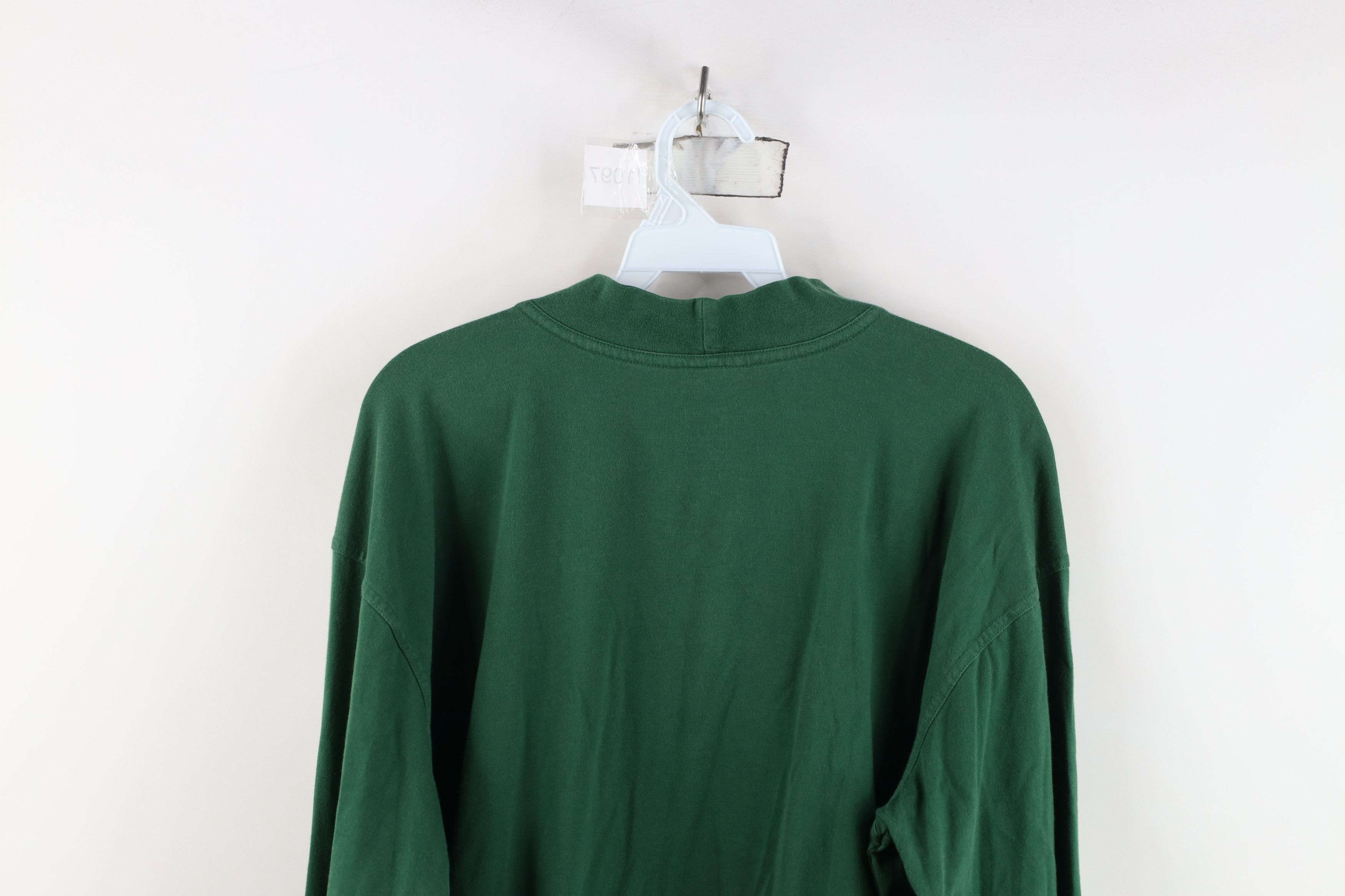 Nike Vintage Nike Michigan State University Mock Neck T-Shirt Size US XL / EU 56 / 4 - 11 Thumbnail