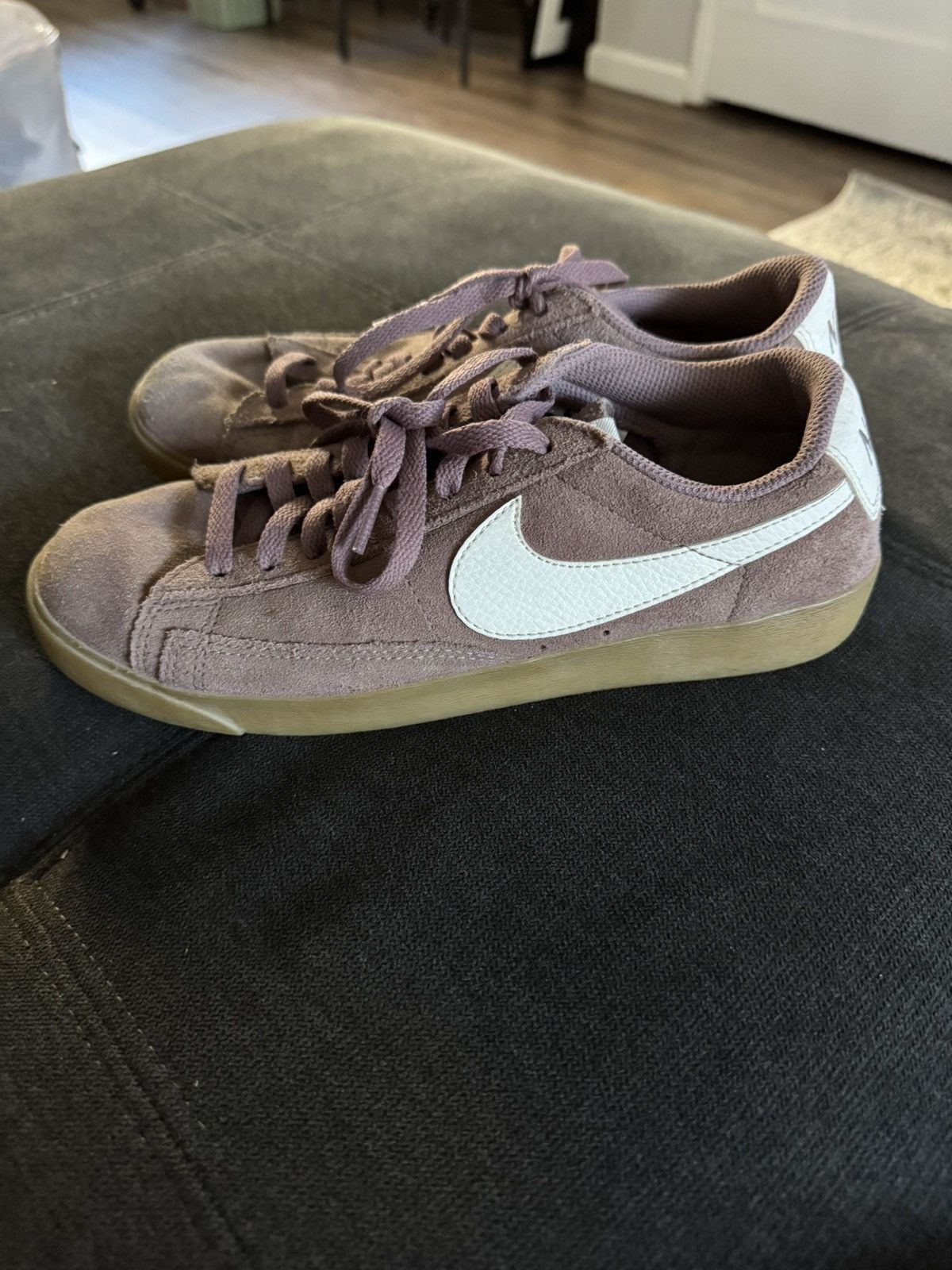 Nike Nike Women’s Nike Blazer Low SD 'Smokey Mauve' Size US 8.5 / IT 38.5 - 1 Thumbnail
