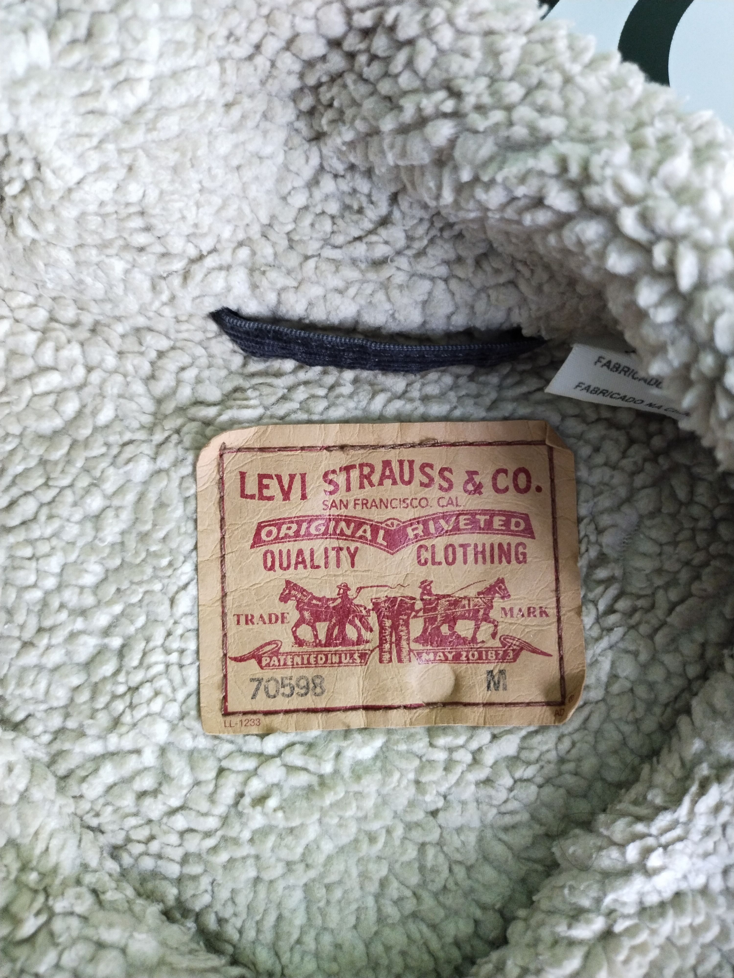 If Six Was Nine × Levi's × Levi's Vintage Clothing Vtg Levi's Sherpa Jacket Size US M / EU 48-50 / 2 - 10 Thumbnail