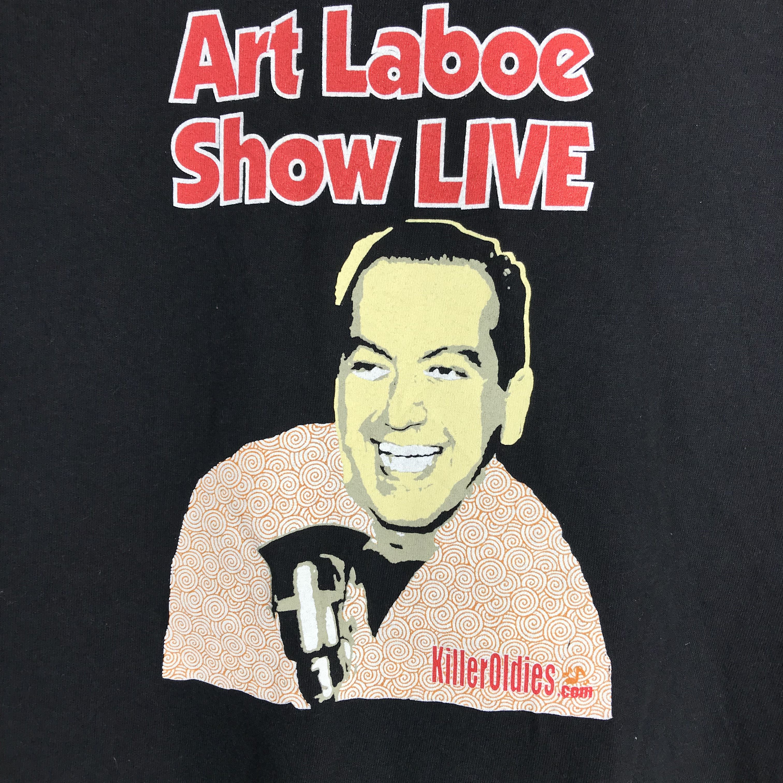 Vintage 90s the Art Laboe Oldies live killer Goodies Block Party Size US L / EU 52-54 / 3 - 4 Thumbnail