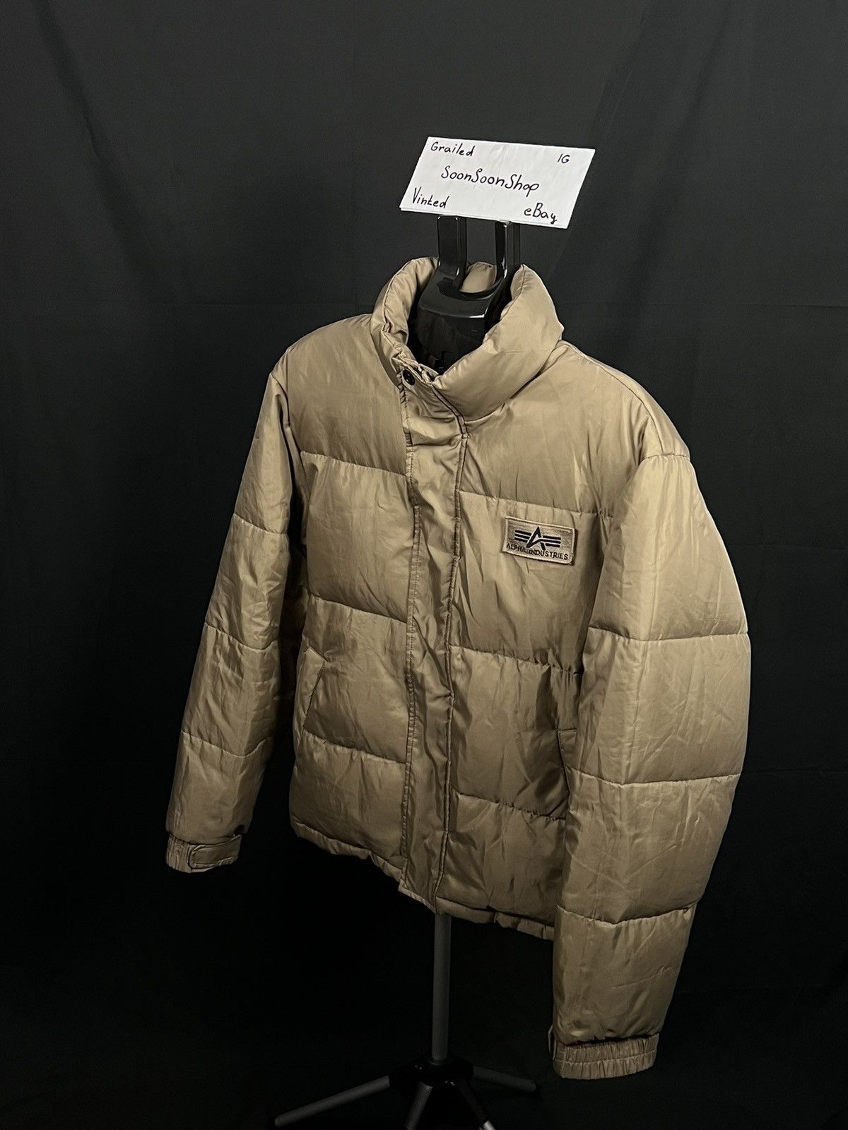 Alpha Industries × Vintage 🔴 Vintage oversize Alpha Industries down jacket with patch Size US XL / EU 56 / 4 - 3 Thumbnail