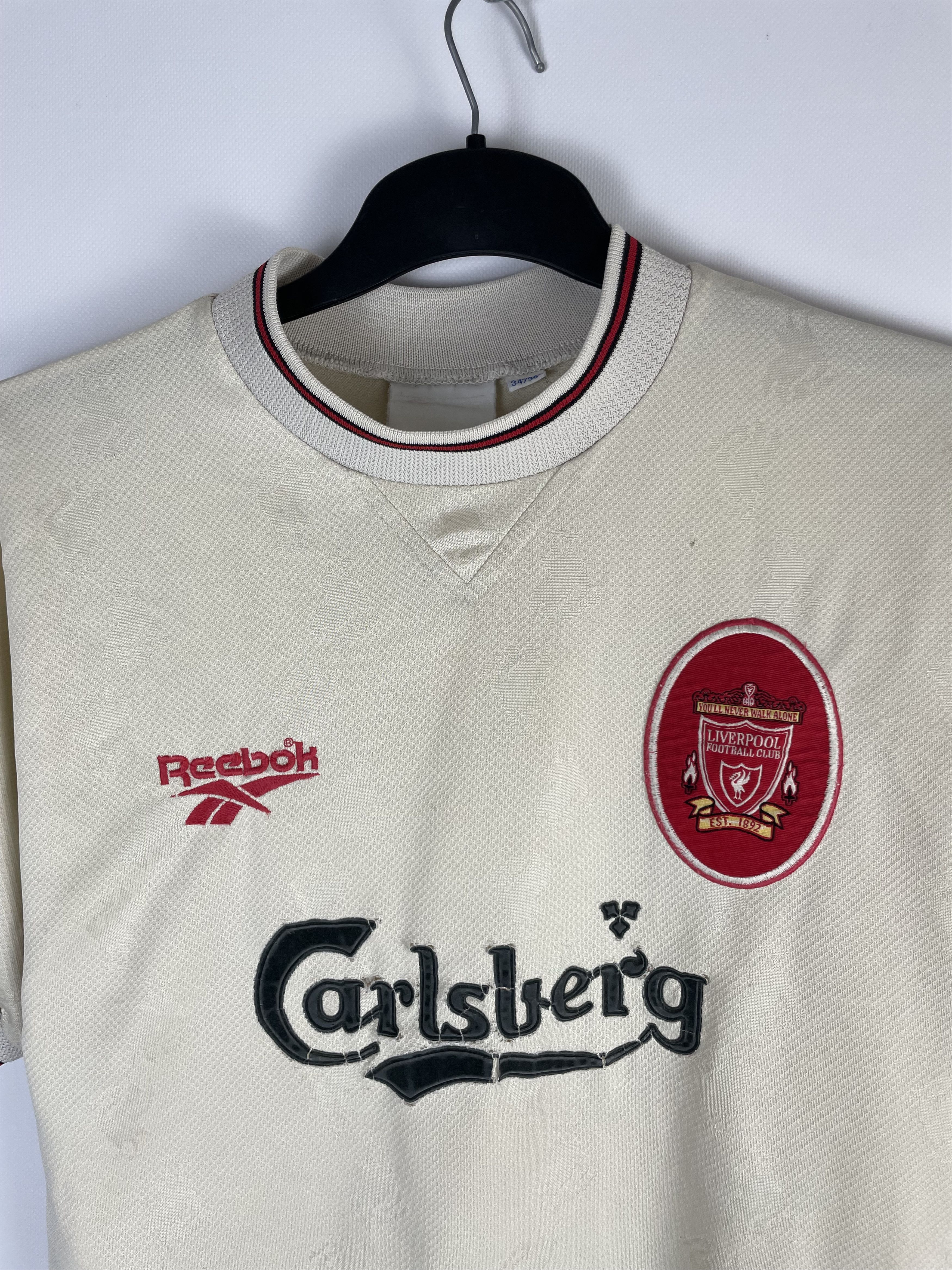 Reebok Liverpool Reebok soccer jersey carlsberg vintage Size US M / EU 48-50 / 2 - 3 Thumbnail