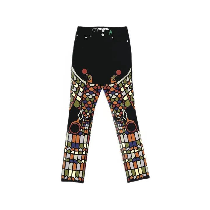 Givenchy Givenchy Givenchy Egyptian Totem Print Pants -2507 Size US 36 / EU 52 - 2 Thumbnail