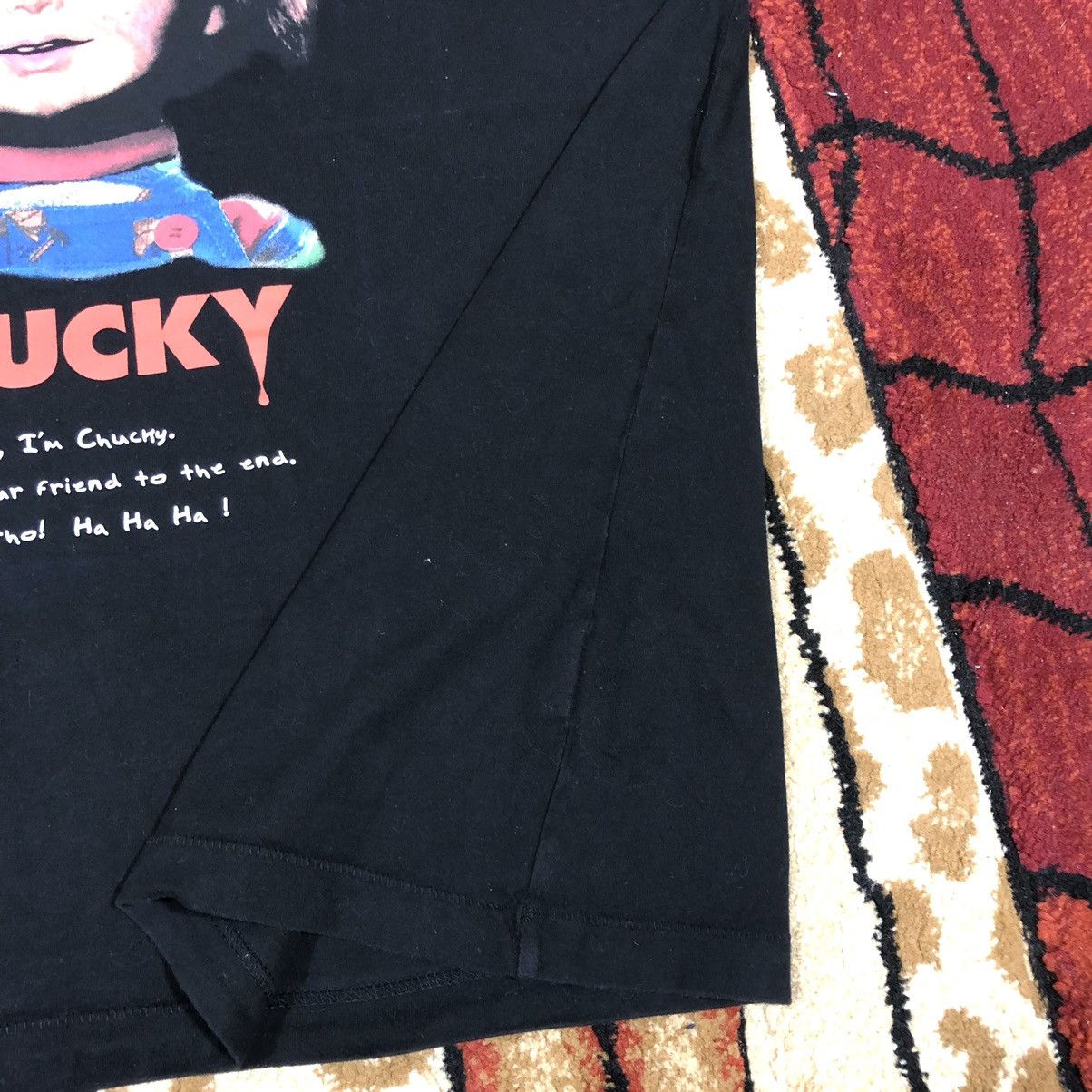 Vintage Vintage 2004 Chucky Movie T Shirt Size US L / EU 52-54 / 3 - 4 Thumbnail