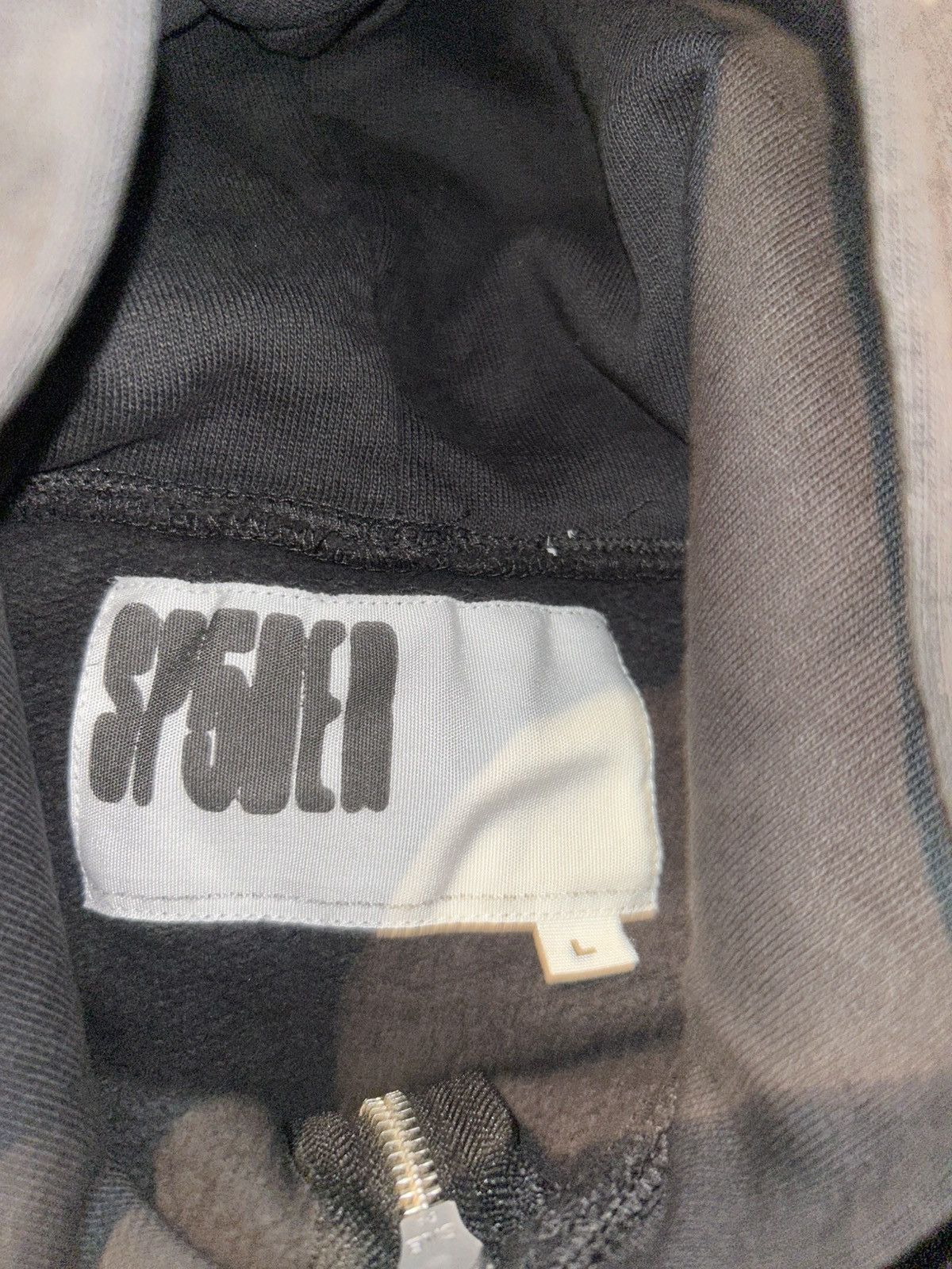 Sp5der Sp5der rhinestone web zip hoodie black large Size US L / EU 52-54 / 3 - 3 Thumbnail